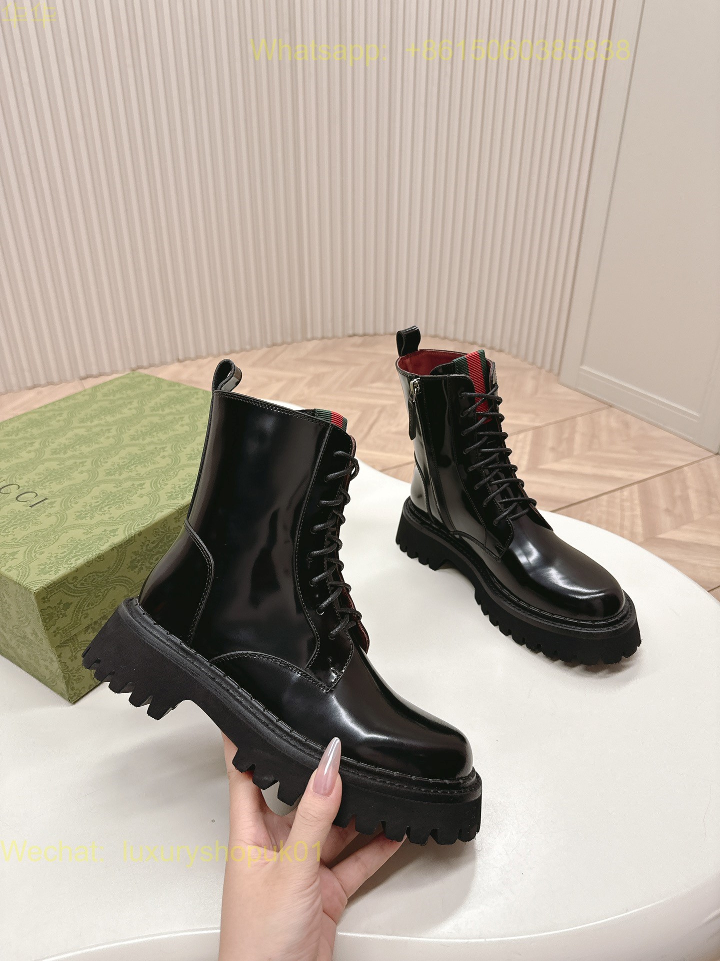 Gucci Leather ankle boot Women Shoes