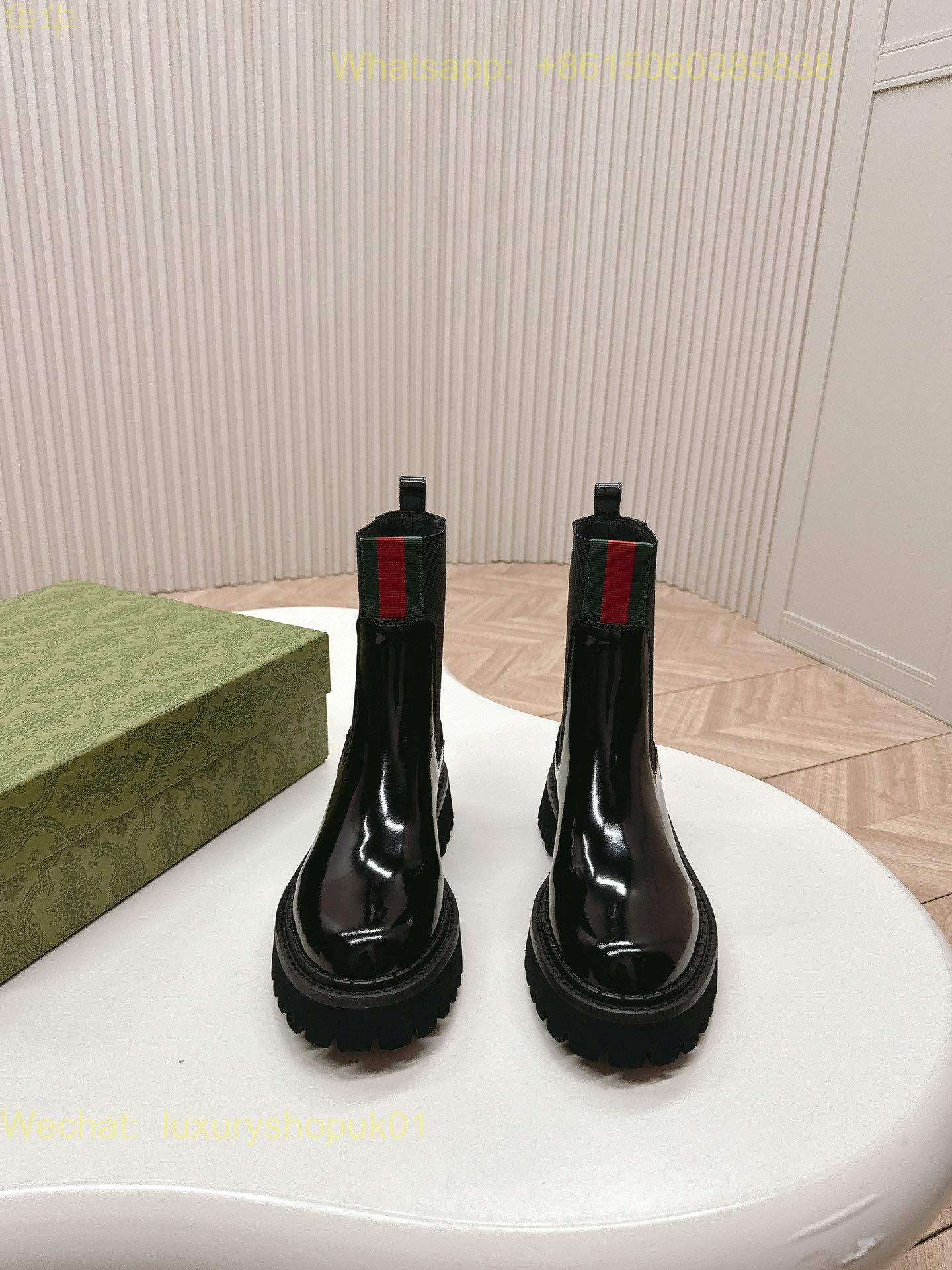 Gucci Leather ankle boot Women Shoes