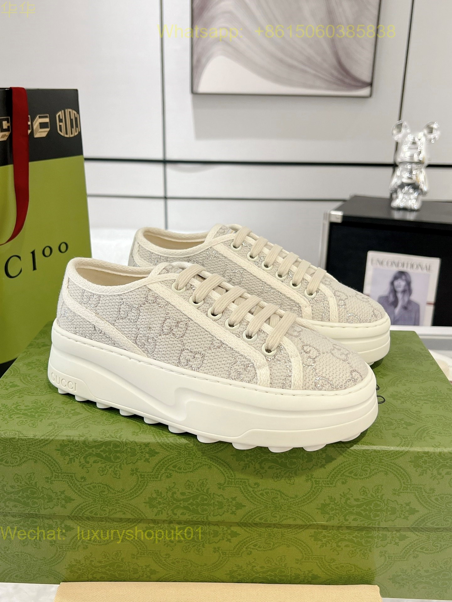 Gucci 1977 platform Sneaker Women Shoes