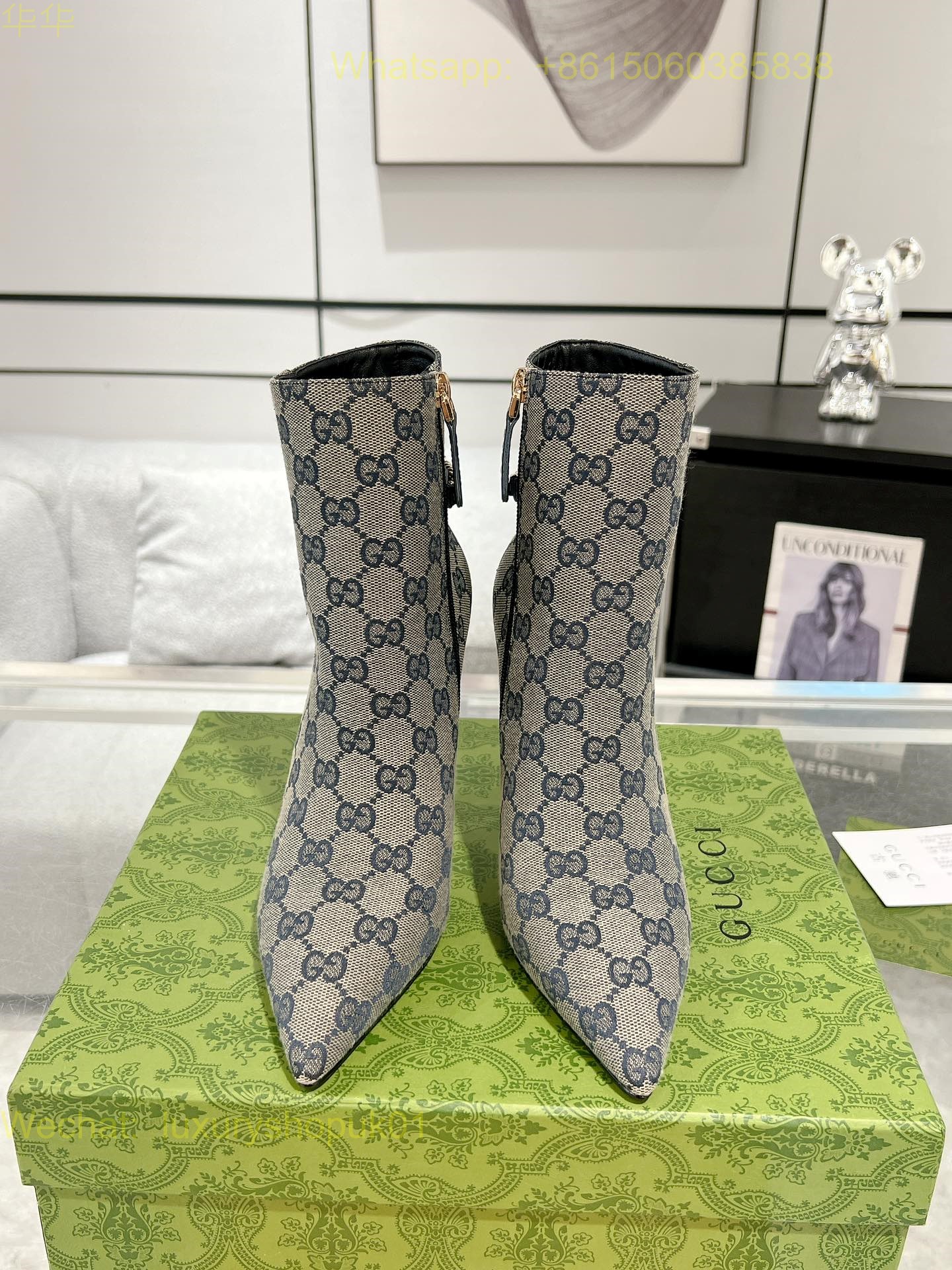Gucci Horsebit Ankle Boot Women Shoes