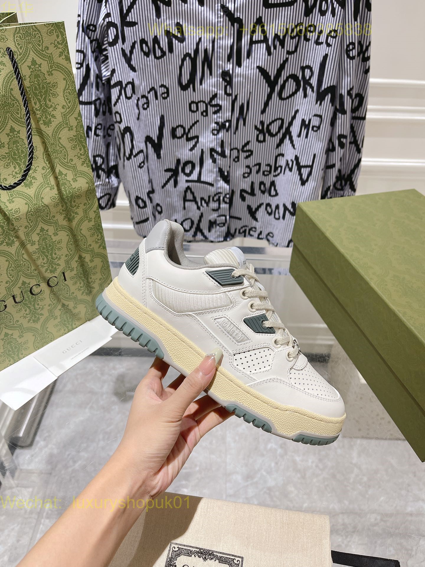 Gucci GG Sneaker Mens Women Shoes