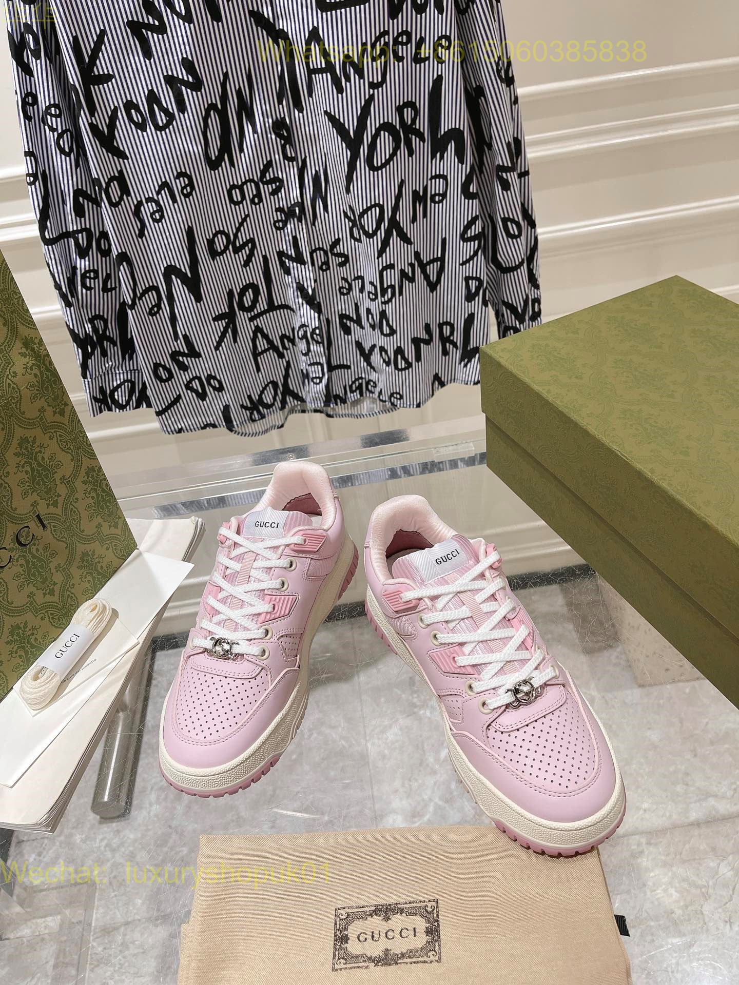 Gucci GG Sneaker Mens Women Shoes