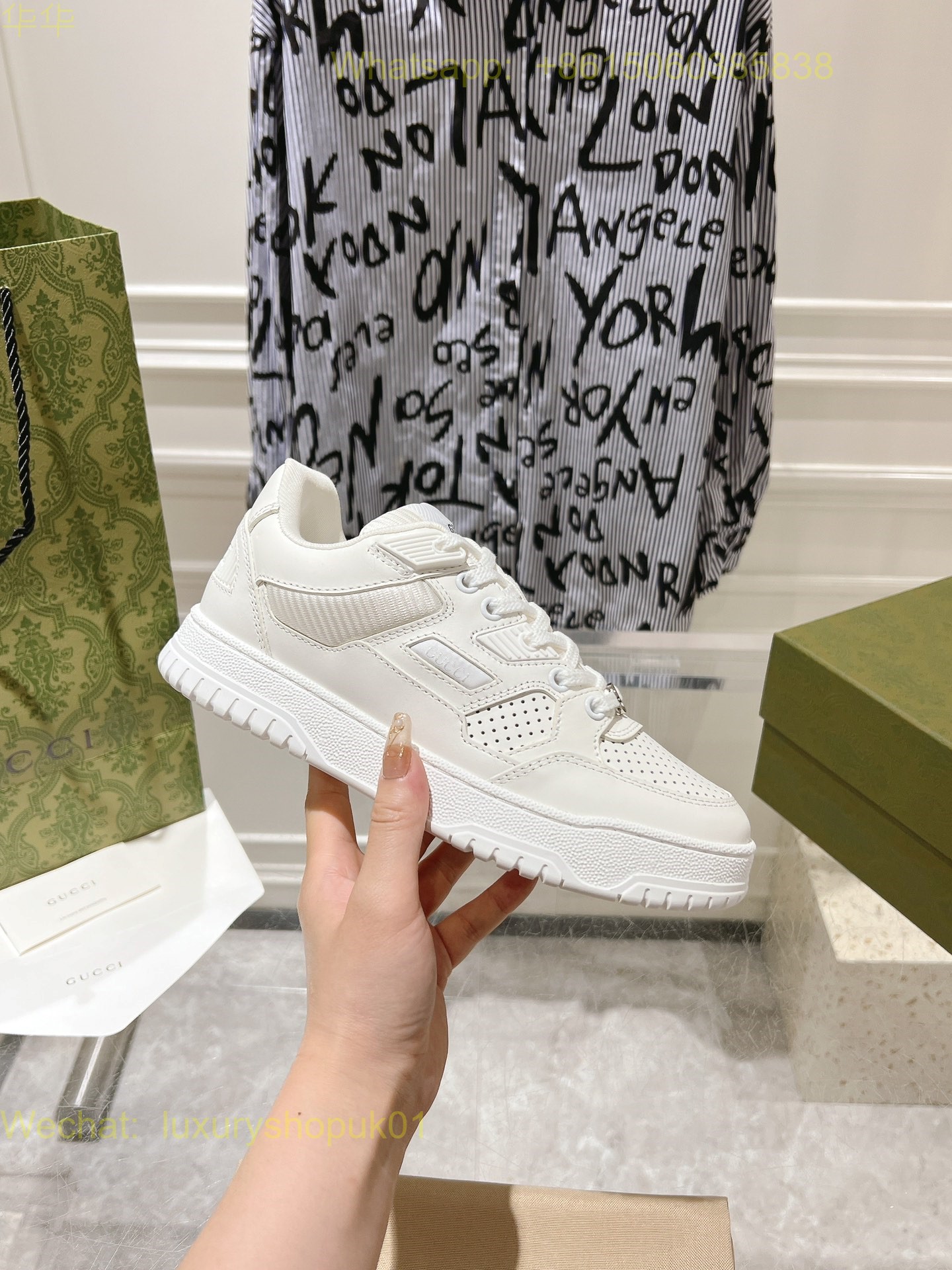 Gucci GG Sneaker Mens Women Shoes