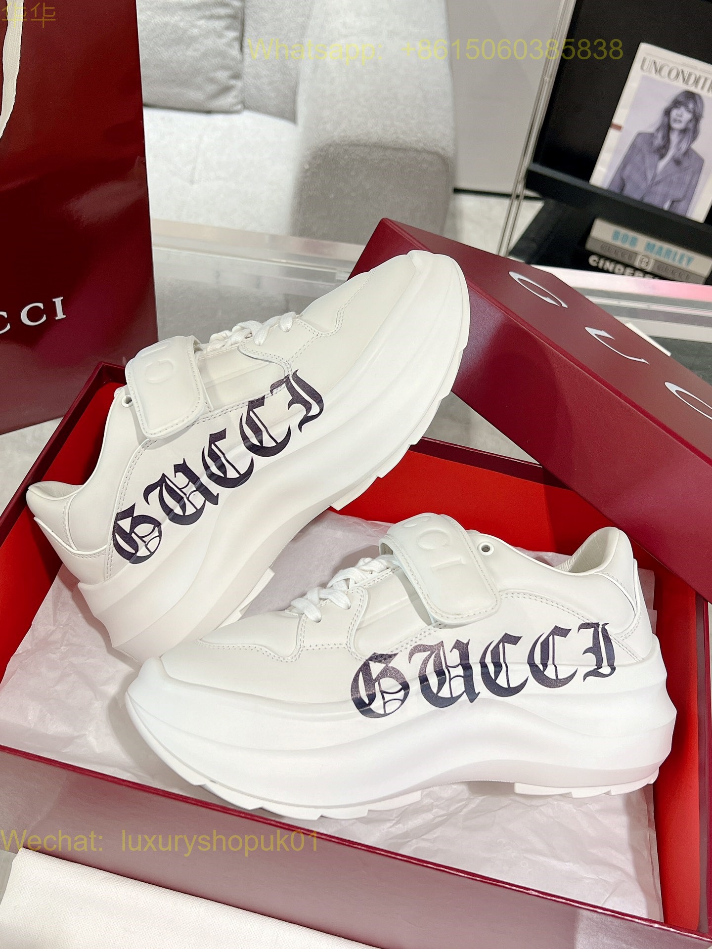 Gucci Wave Rhyton Sneakers Sabato De Sarno Women Shoes