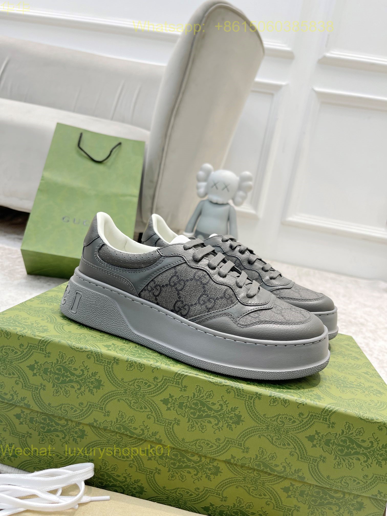 Gucci Sneaker Mens Women GG Shoes