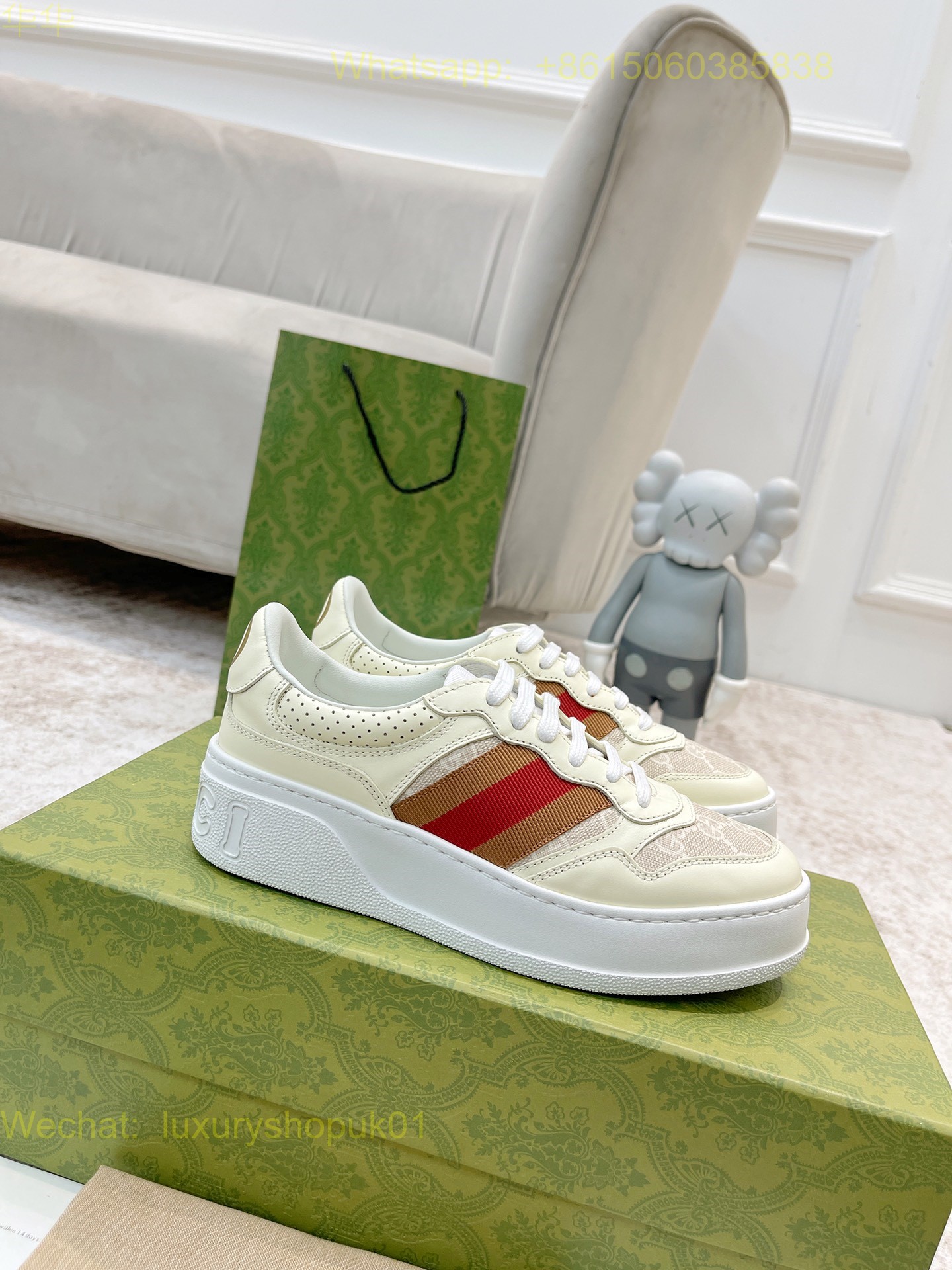 Gucci Sneaker Mens Women GG Shoes