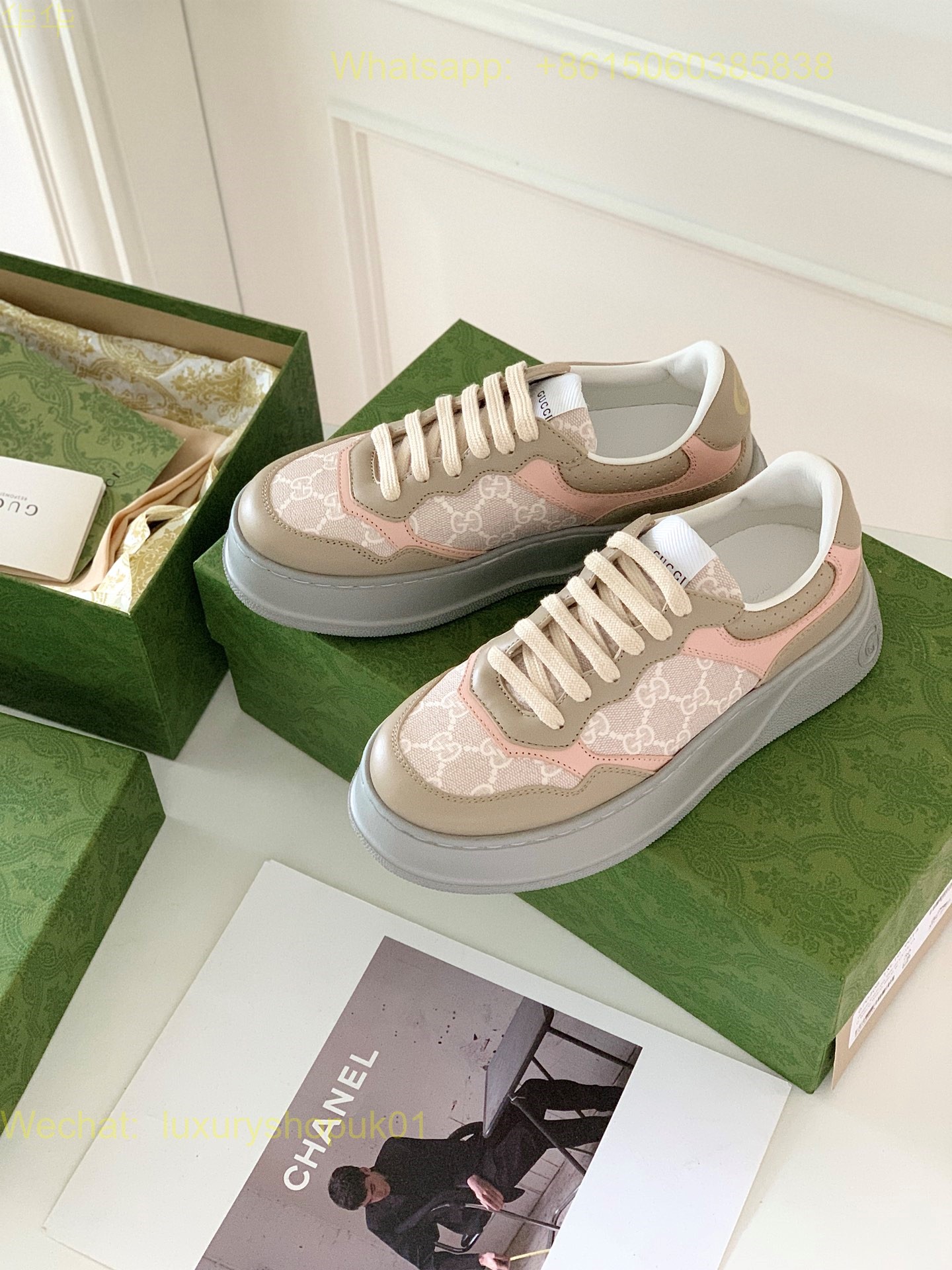 Gucci Sneaker Mens Women GG Shoes