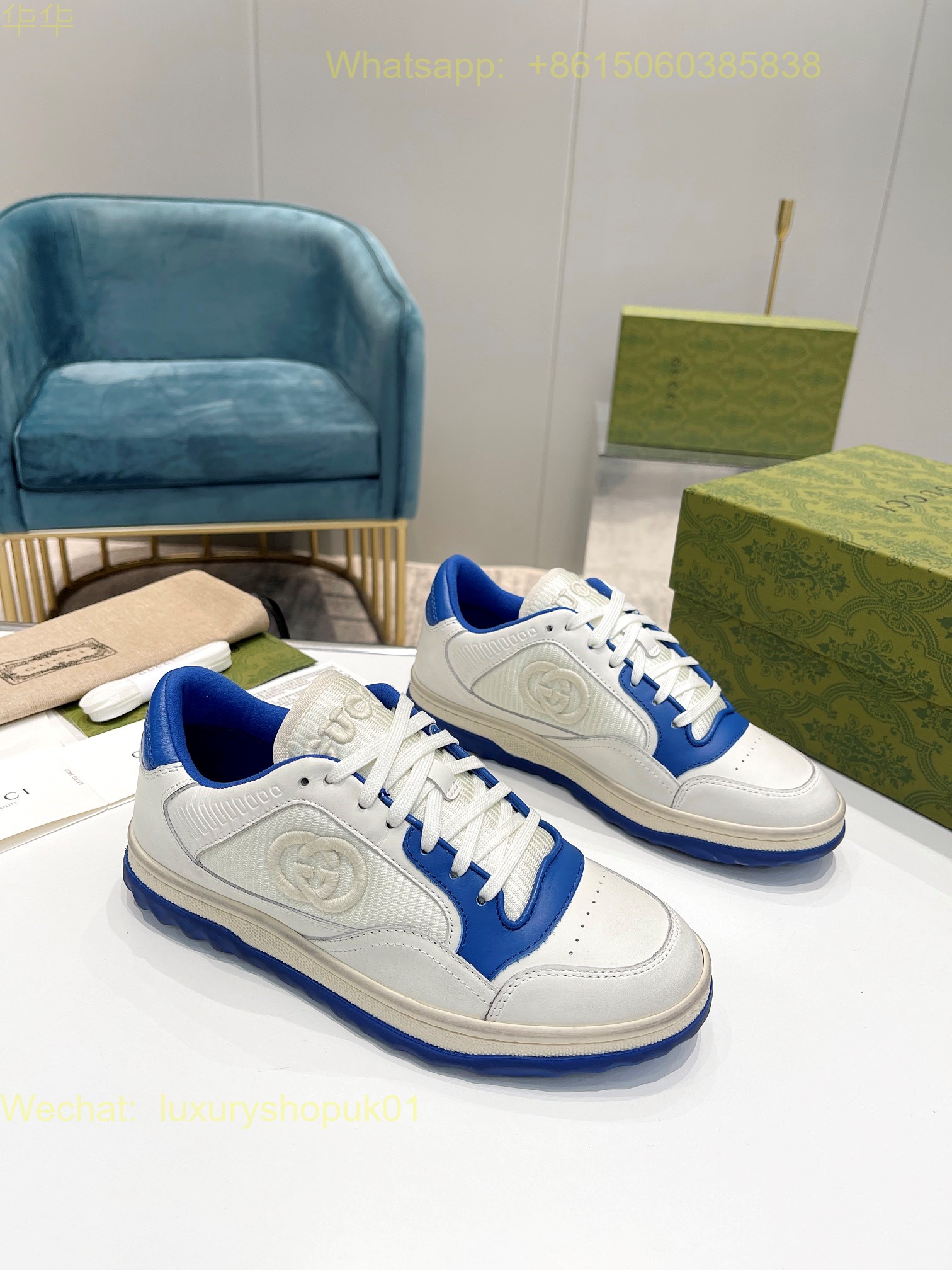 Gucci Mac80 Sneaker Mens Women GG Shoes