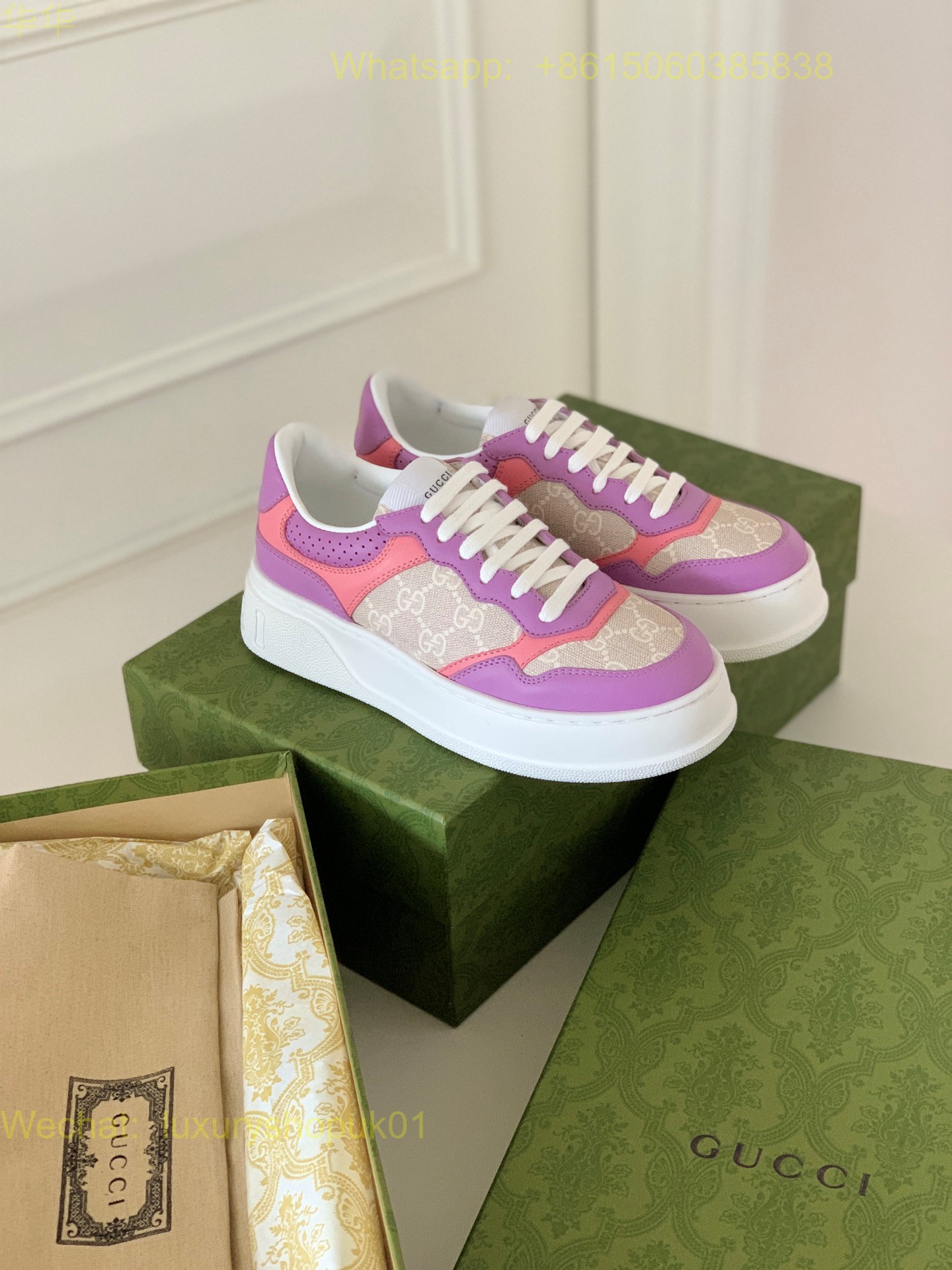 Gucci Sneaker Mens Women GG Shoes