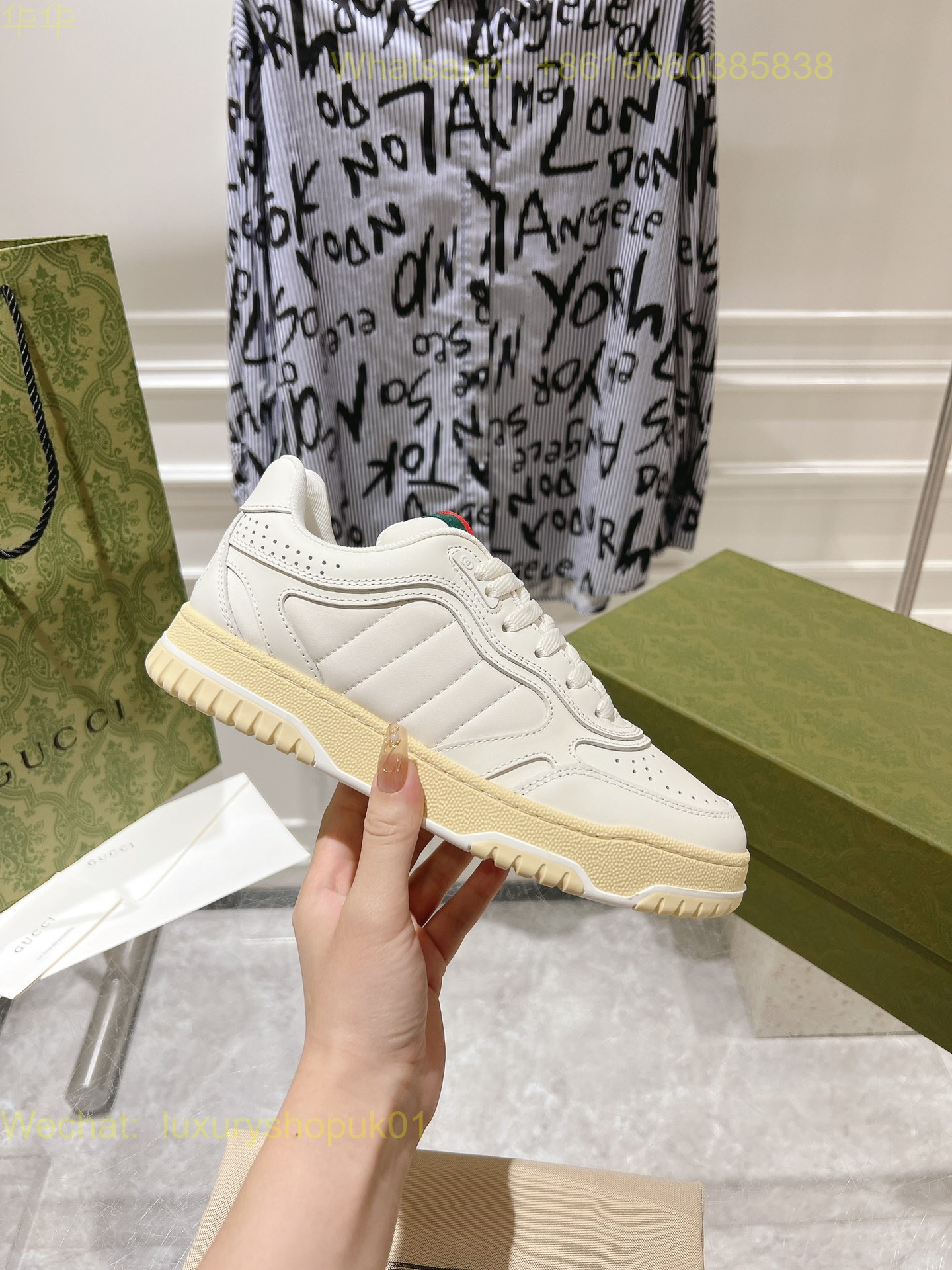 Gucci GG Sneaker Mens Women Shoes