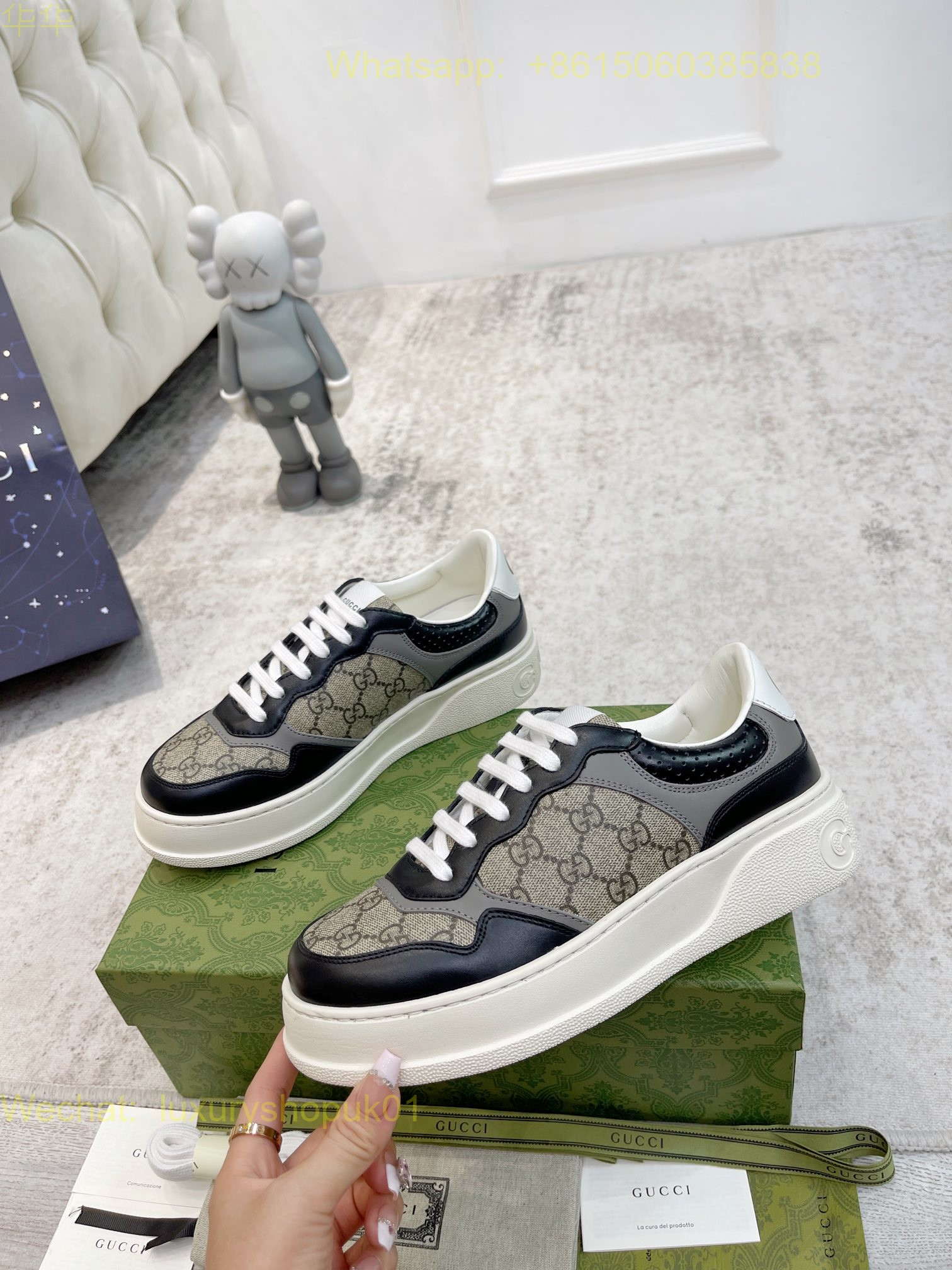 Gucci Sneaker Mens Women GG Shoes