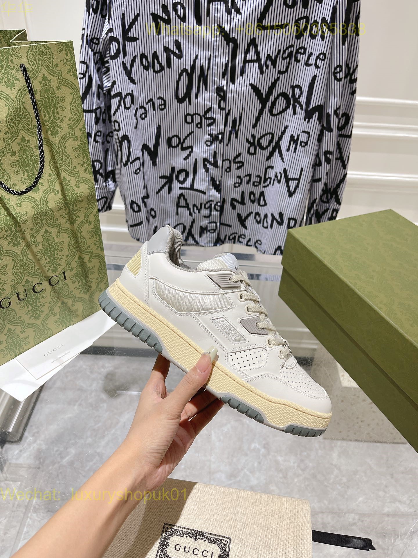 Gucci GG Sneaker Mens Women Shoes