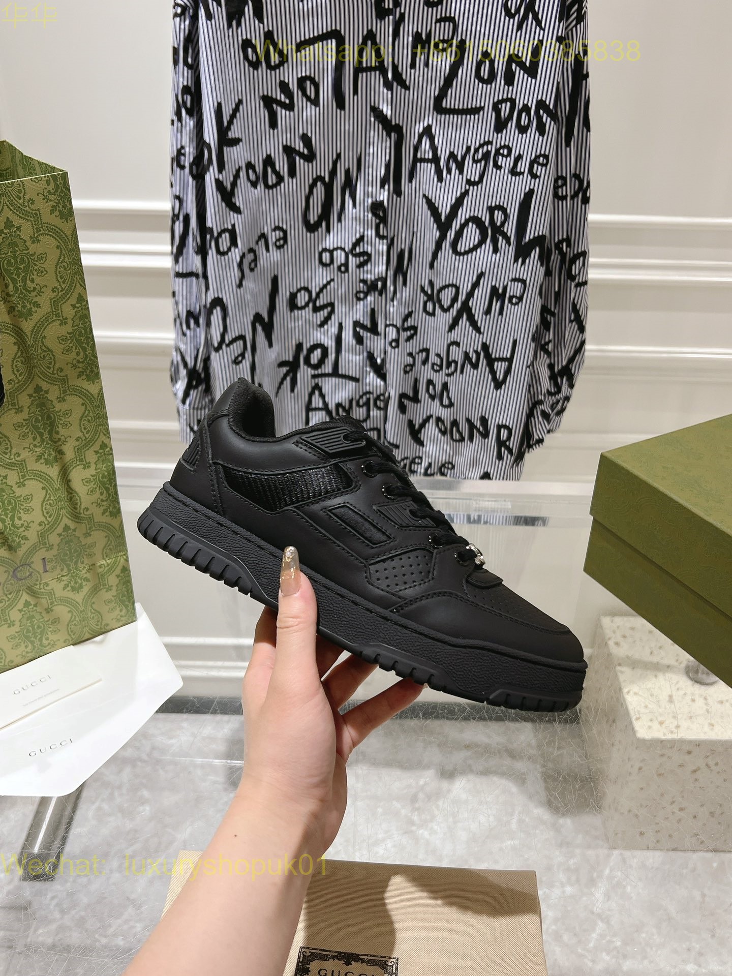 Gucci GG Sneaker Mens Women Shoes