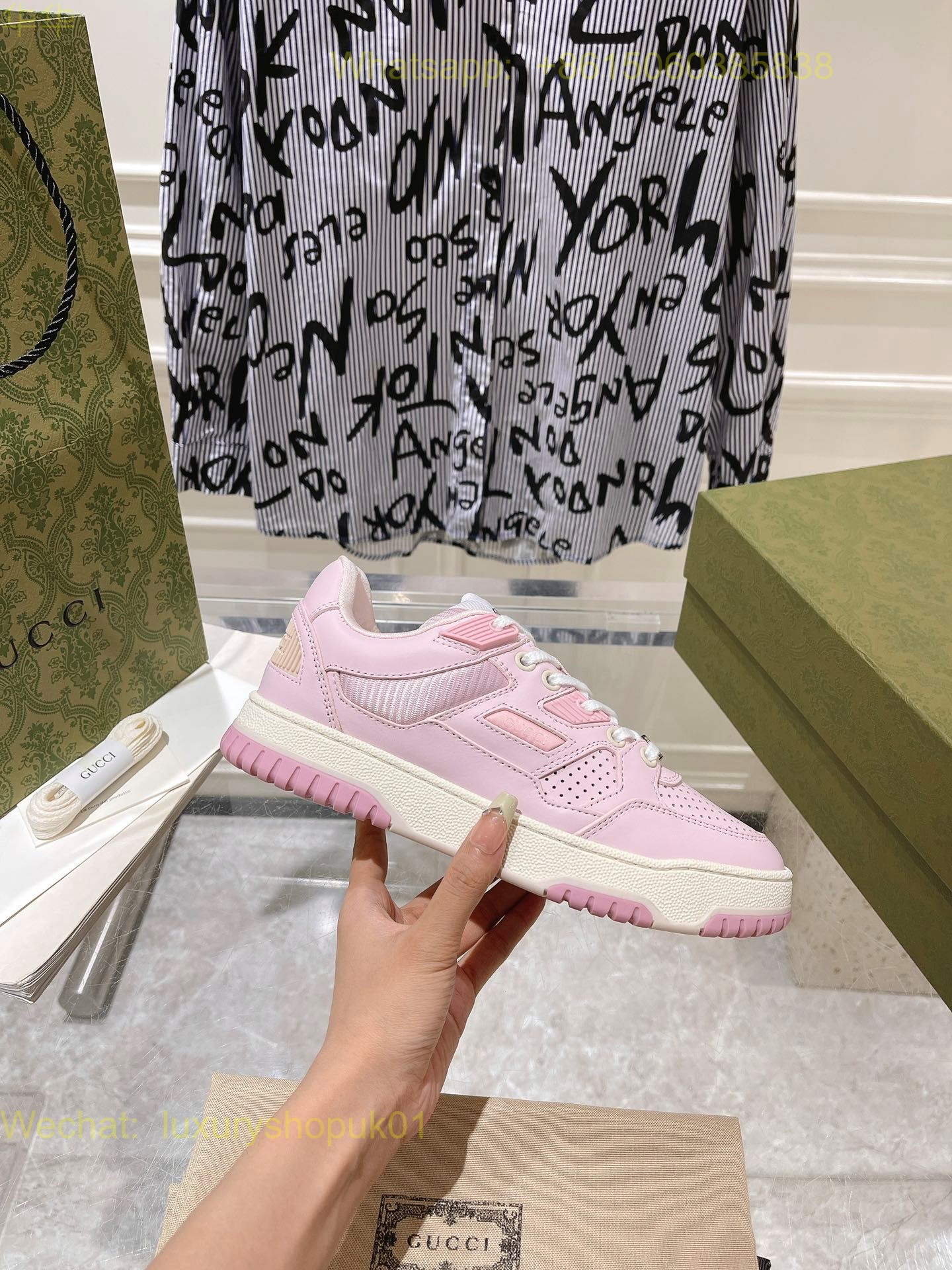 Gucci GG Sneaker Mens Women Shoes