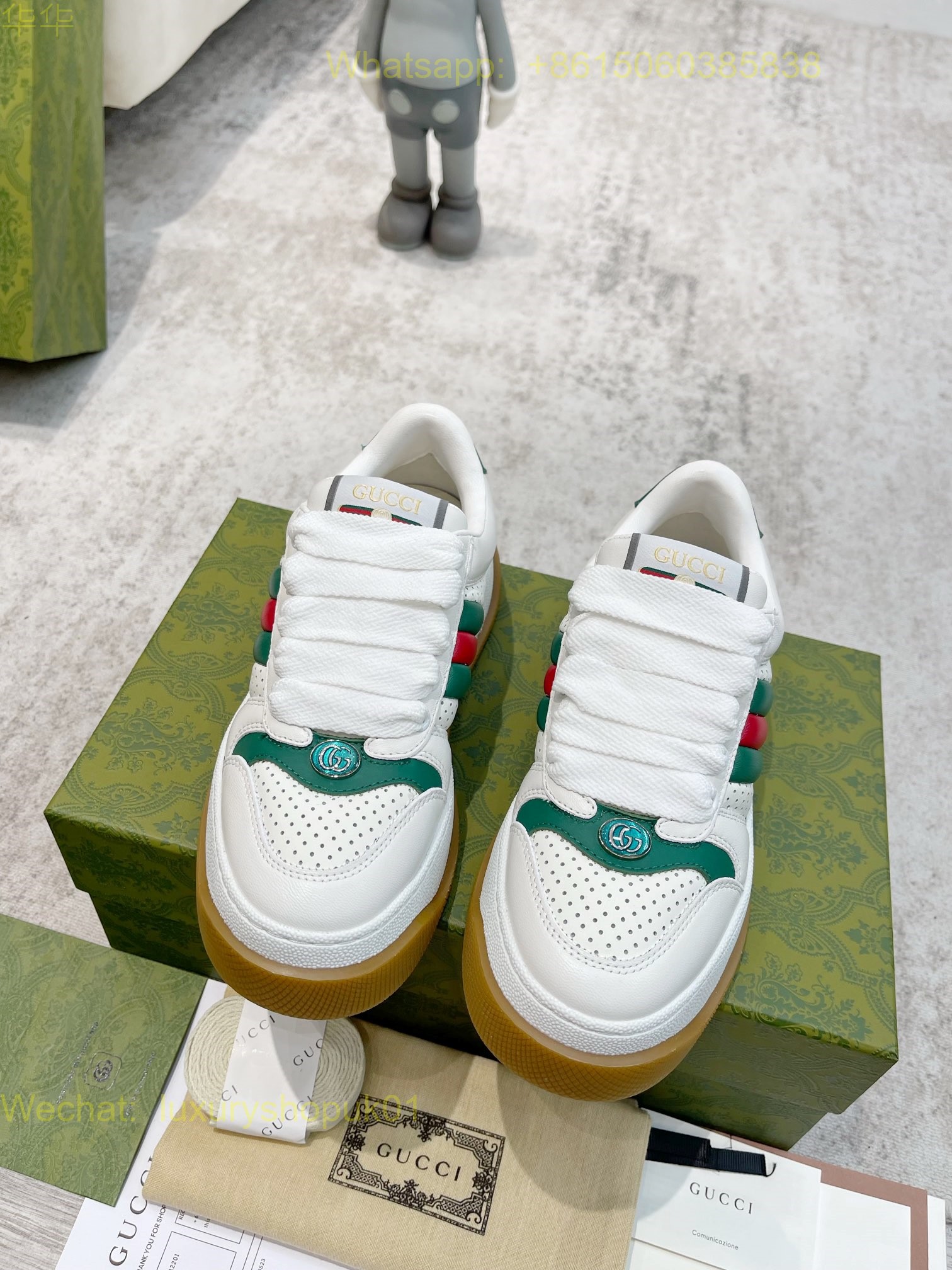 Gucci Chunky B Sneaker Mens Women GG Shoes