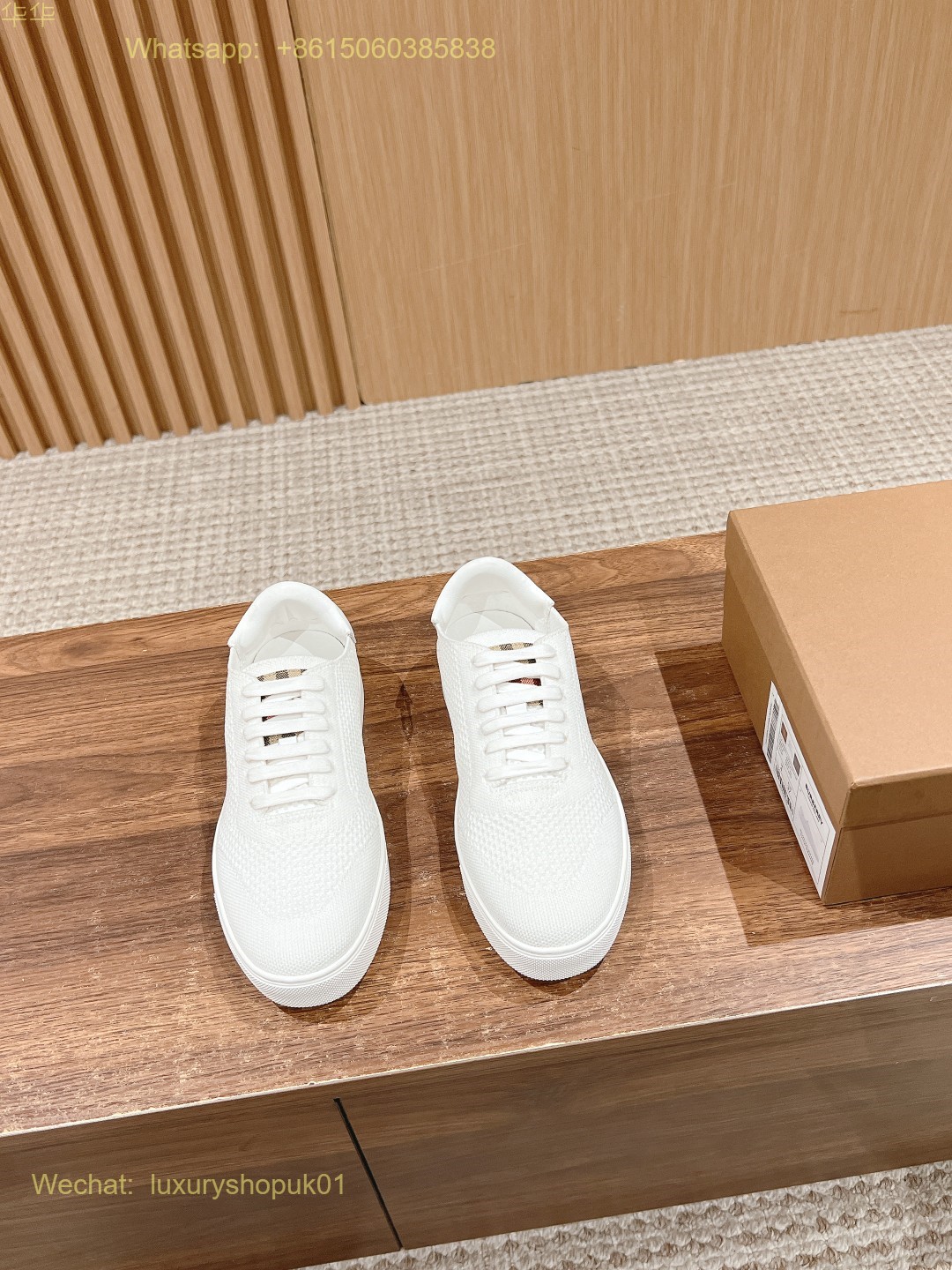 Burberry Low-Top Sneakers Mens Women Shoes