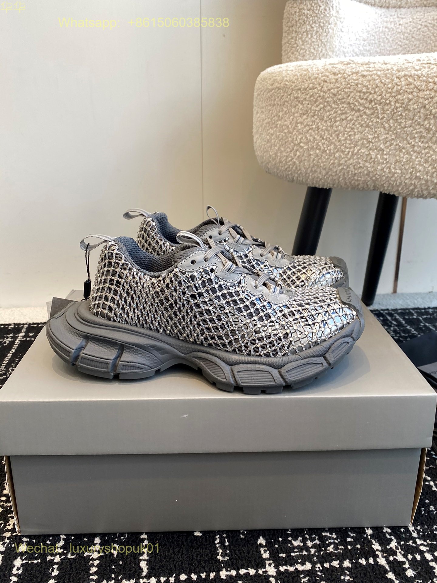 Balenciaga Drops Technical 3XL Track Runner Sneakers Mens Women Shoes