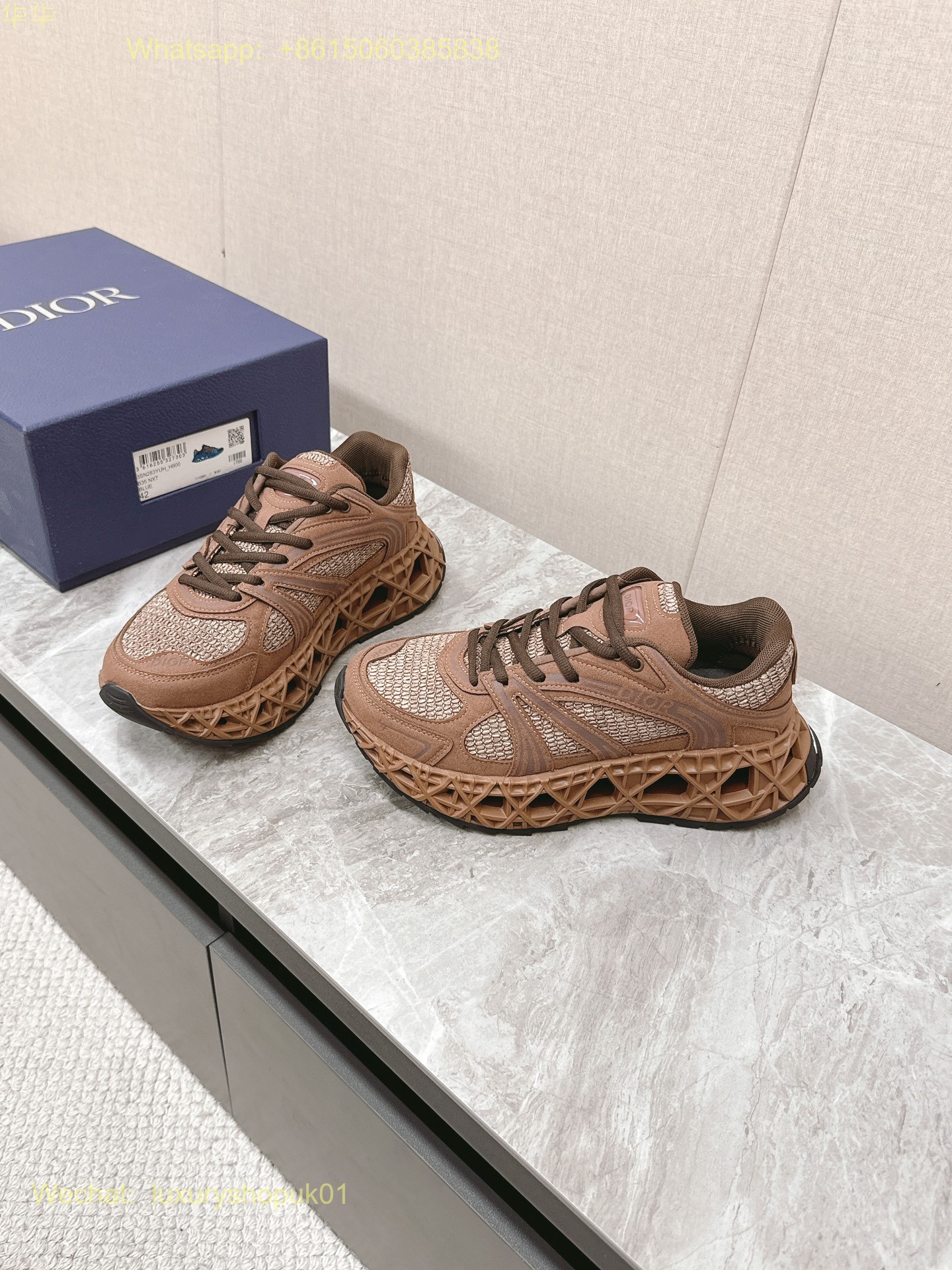 Dior Cosmo Sneaker Technical Mesh Running Shoes Mens Women