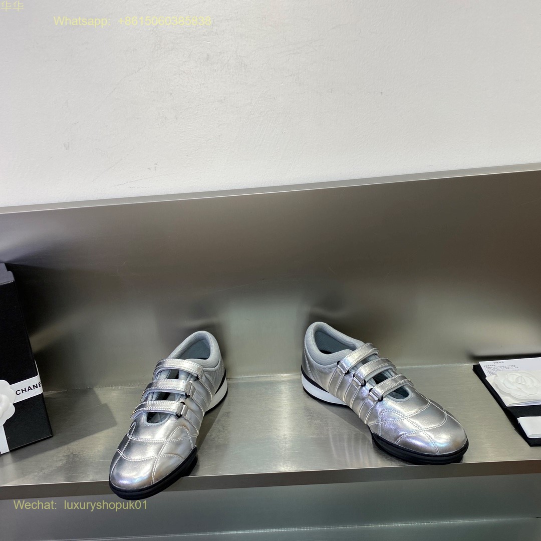 Chanel strap Sneaker CC Logo Women Runner Shoes