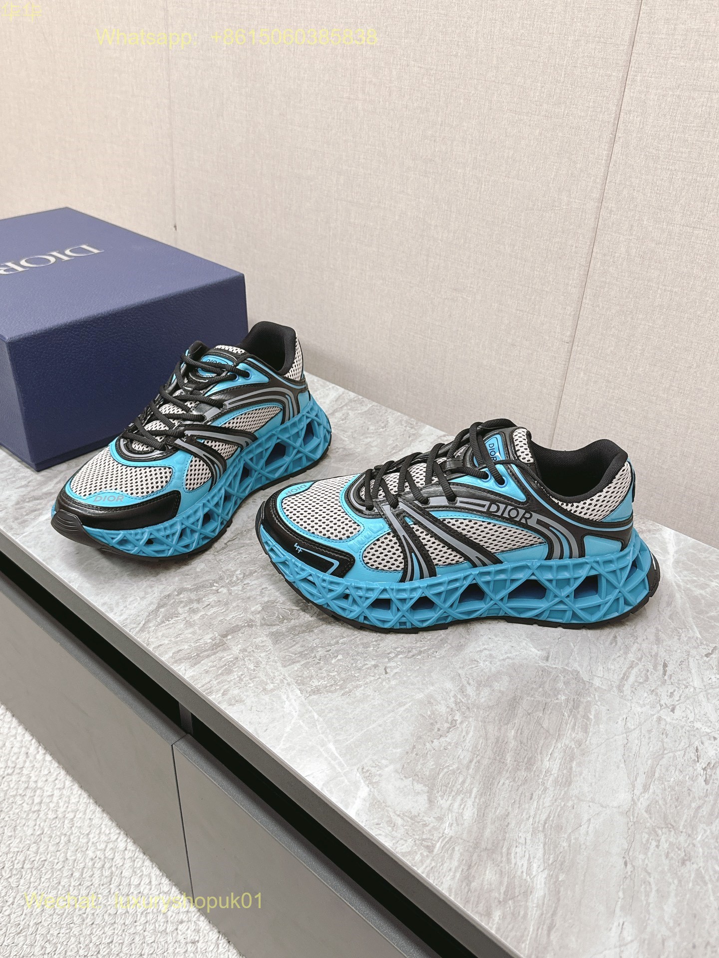 Dior Cosmo Sneaker Technical Mesh Running Shoes Mens Women