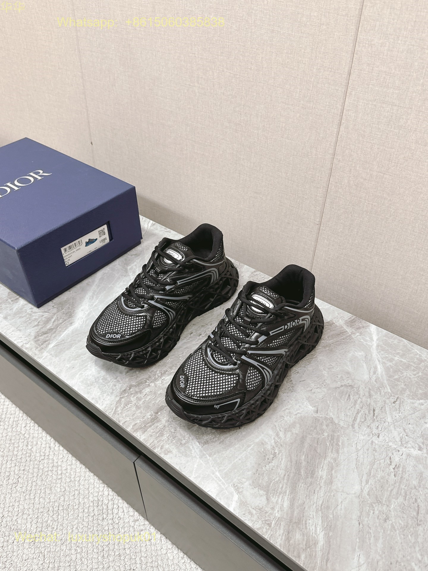 Dior Cosmo Sneaker Technical Mesh Running Shoes Mens Women