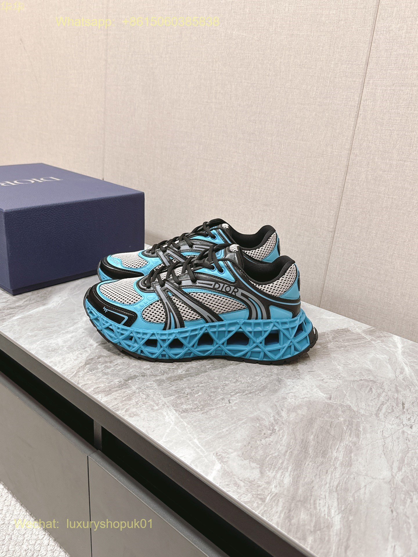 Dior Cosmo Sneaker Technical Mesh Running Shoes Mens Women