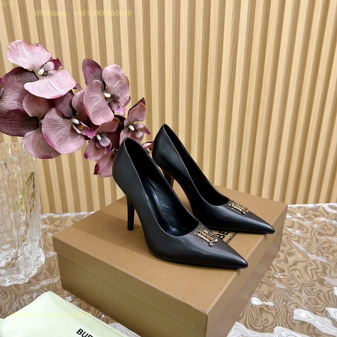 Burberry high heels pointed toe pumps Women Shoes
