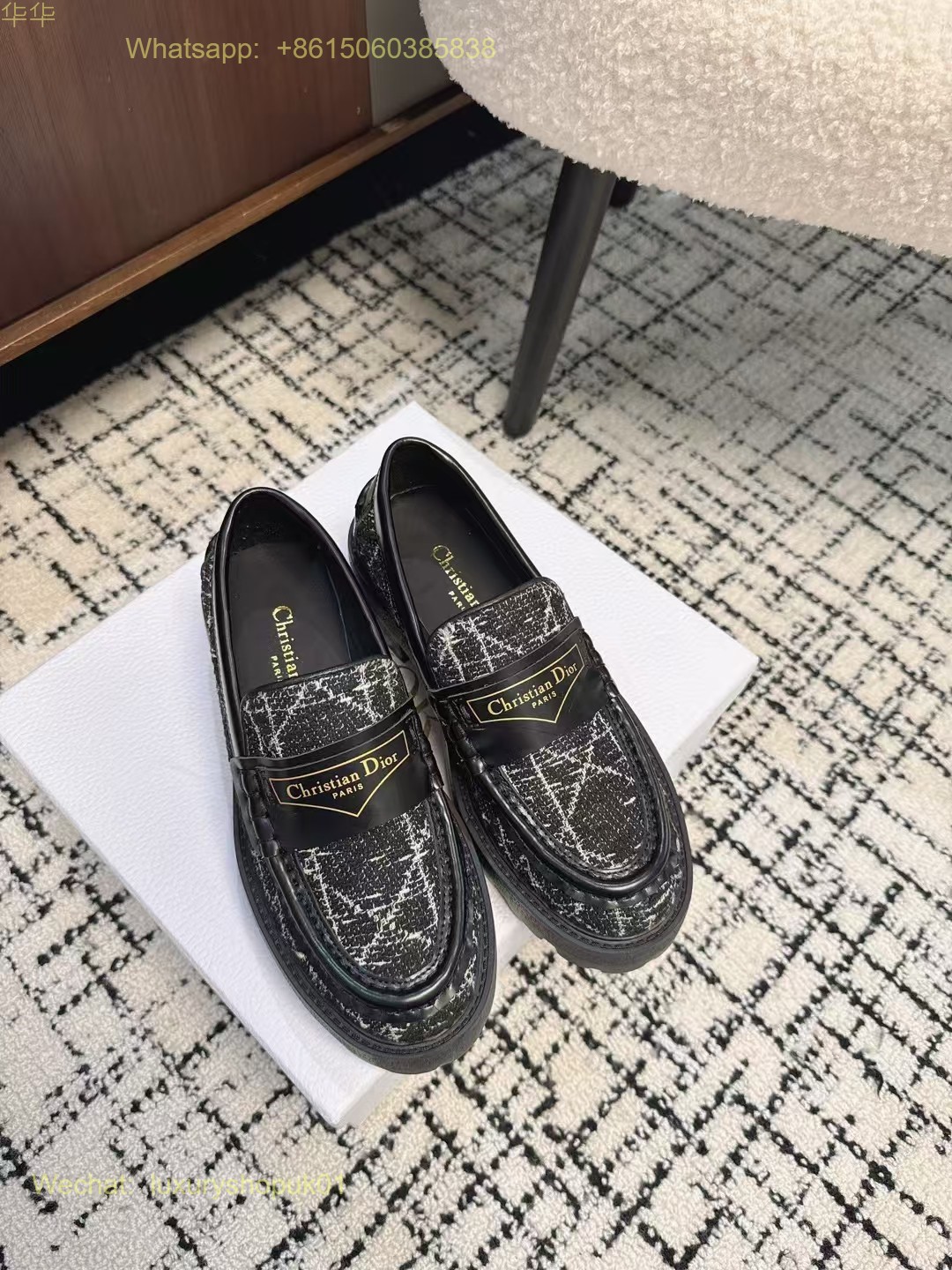 Christian Dior Platform Loafer Women Shoes