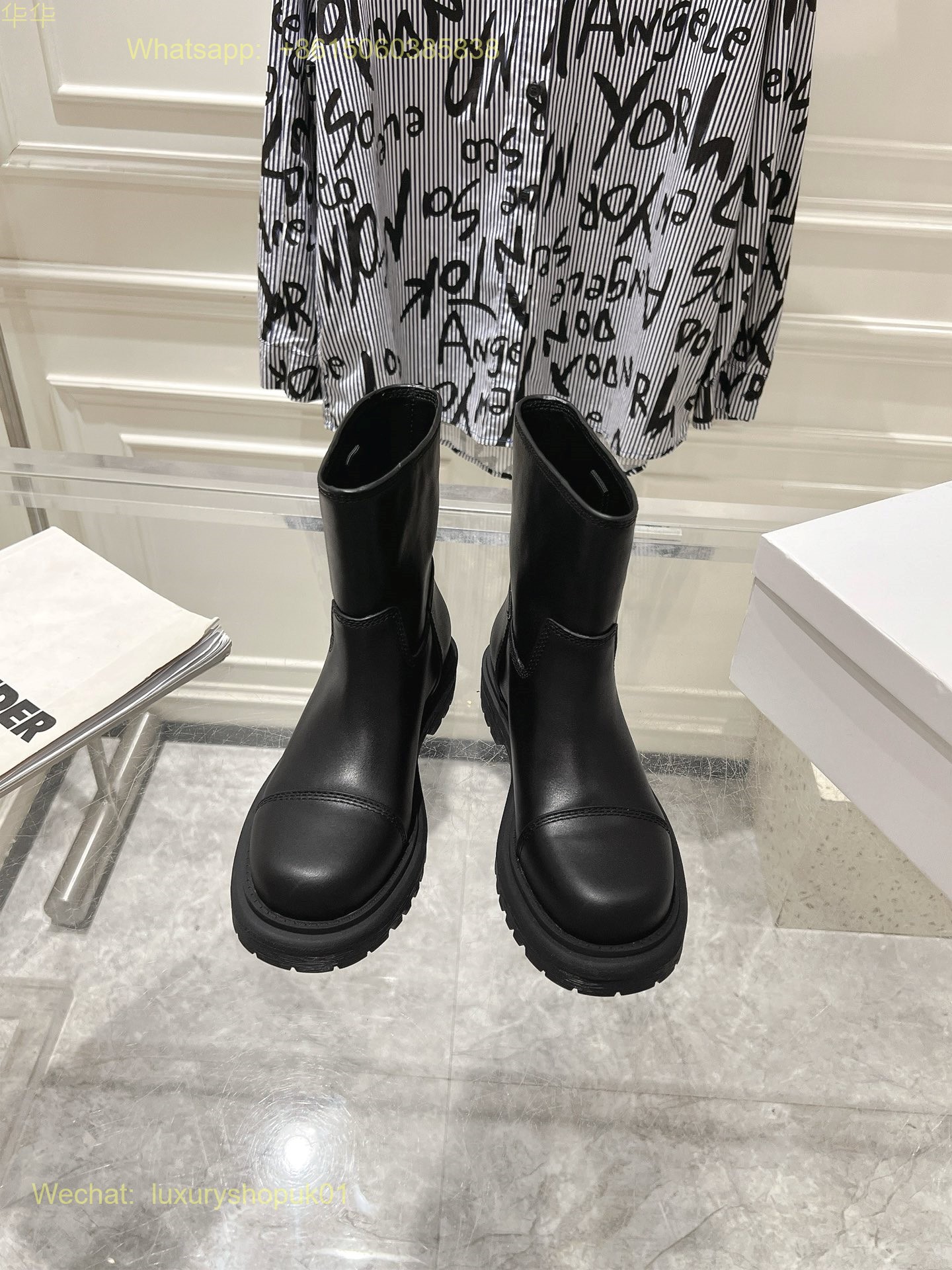 Christian Dior D-Town Ankle boot Women Shoes