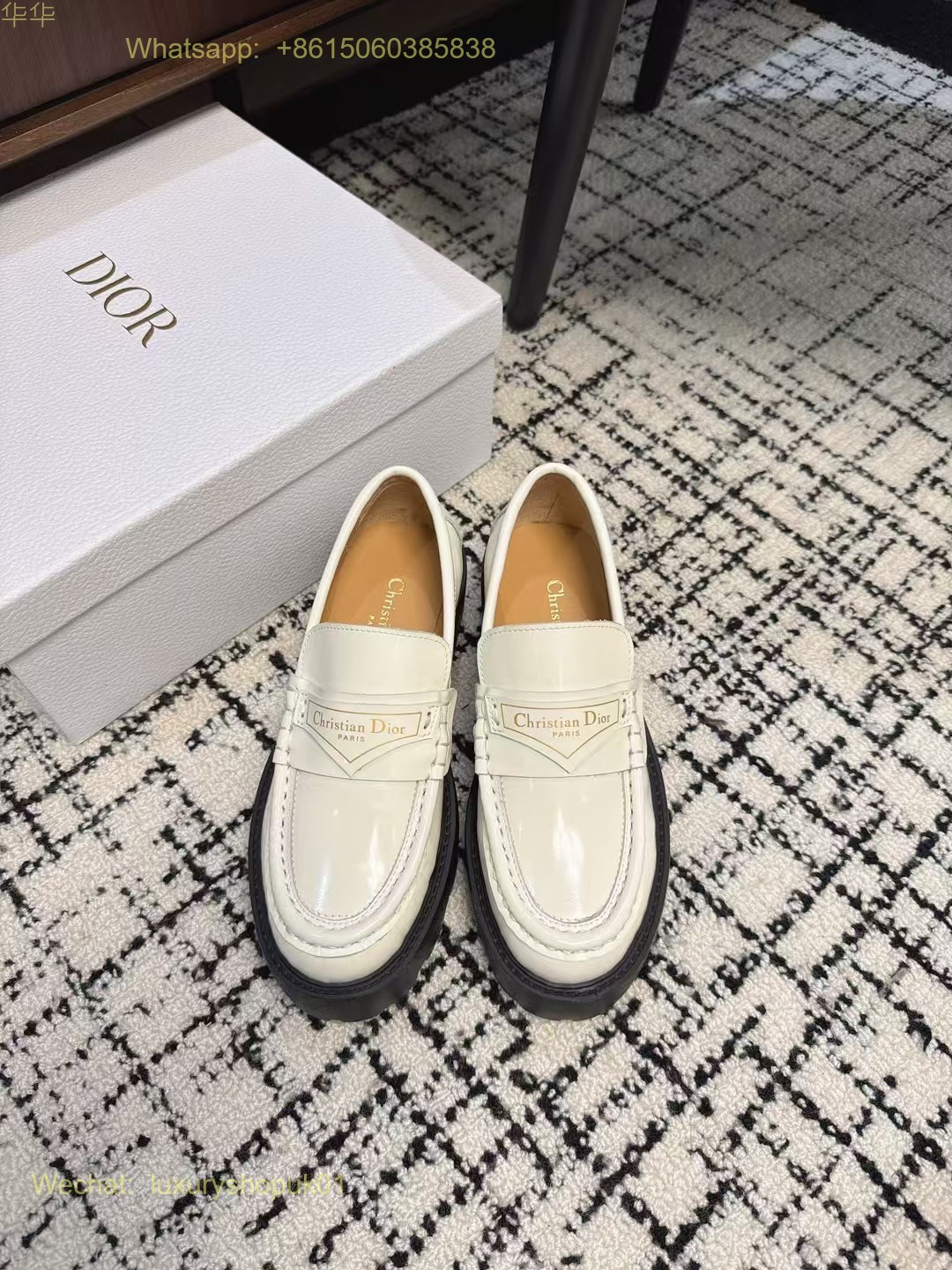 Christian Dior Platform Loafer Women Shoes