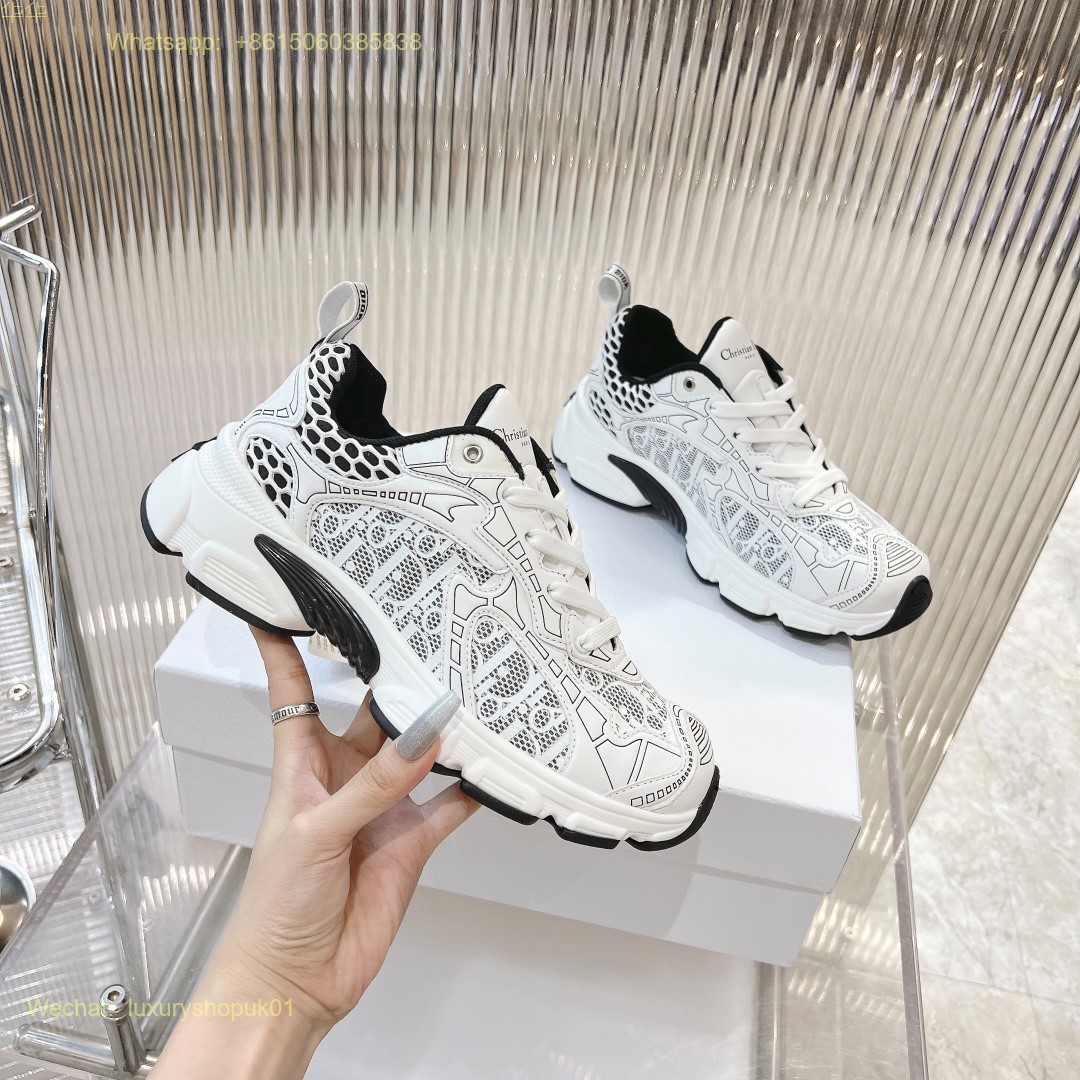 Dior Vibe Sneaker Oblique Technical Fabric Women Shoes