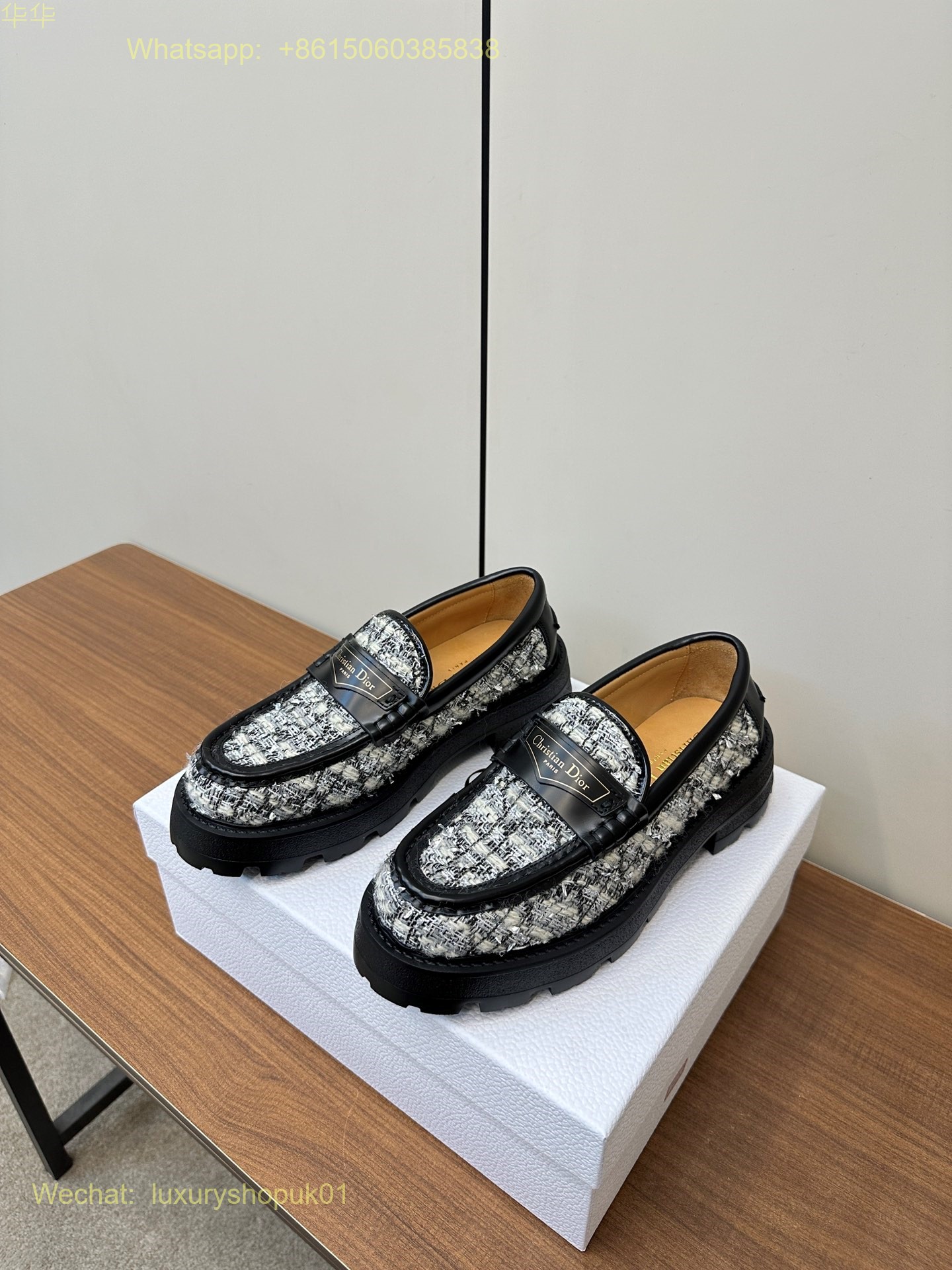 Christian Dior Platform Loafer Women Shoes