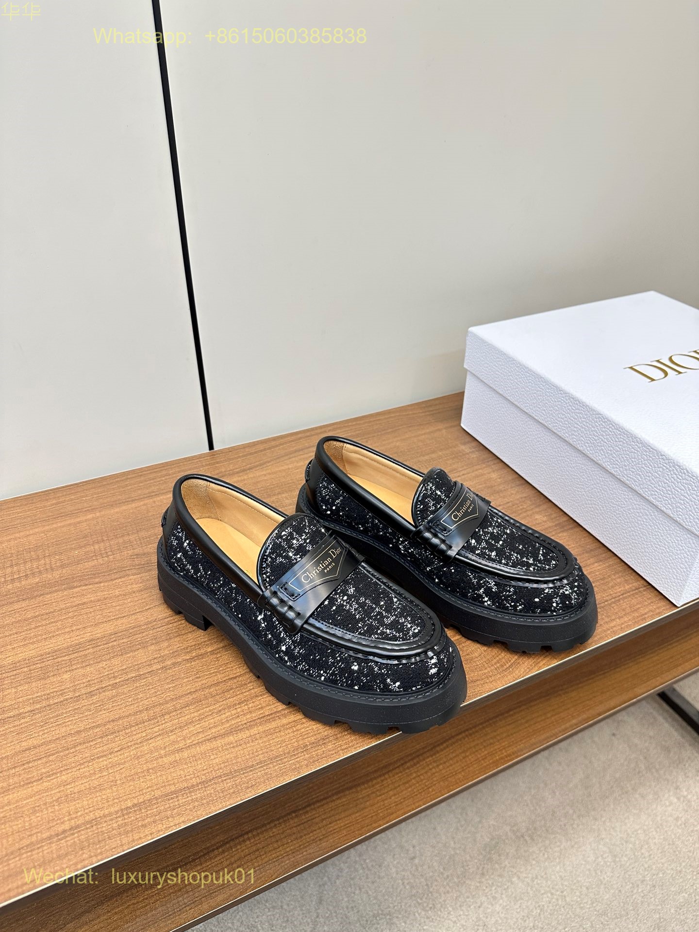 Christian Dior Platform Loafer Women Shoes