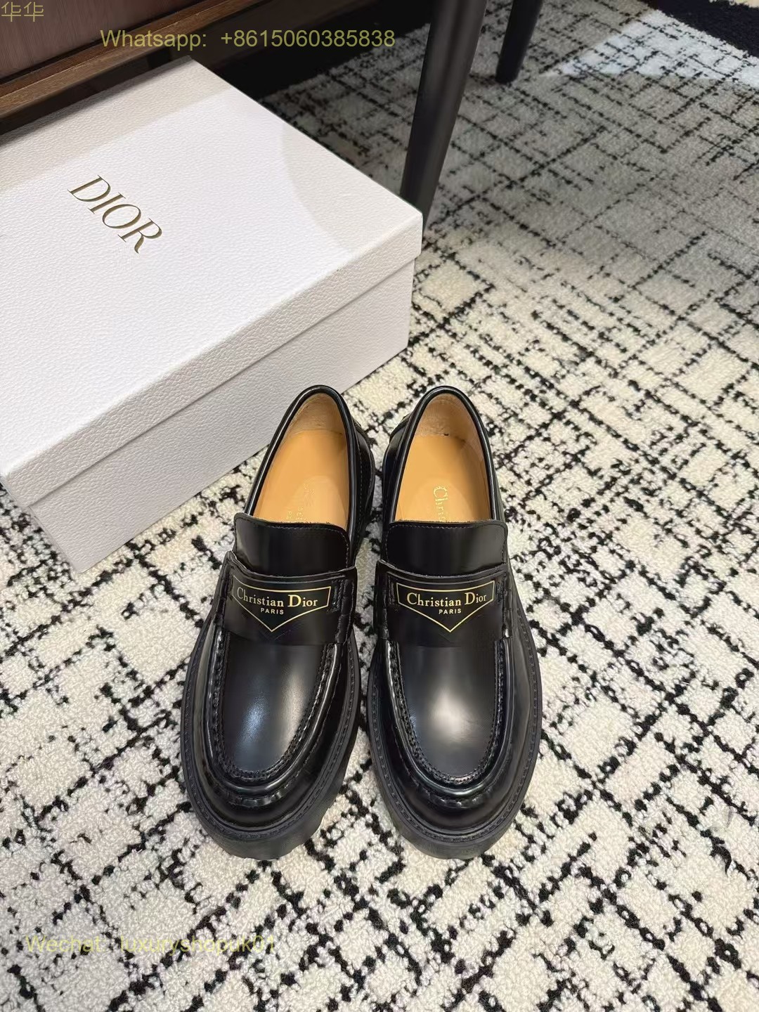 Christian Dior Platform Loafer Women Shoes