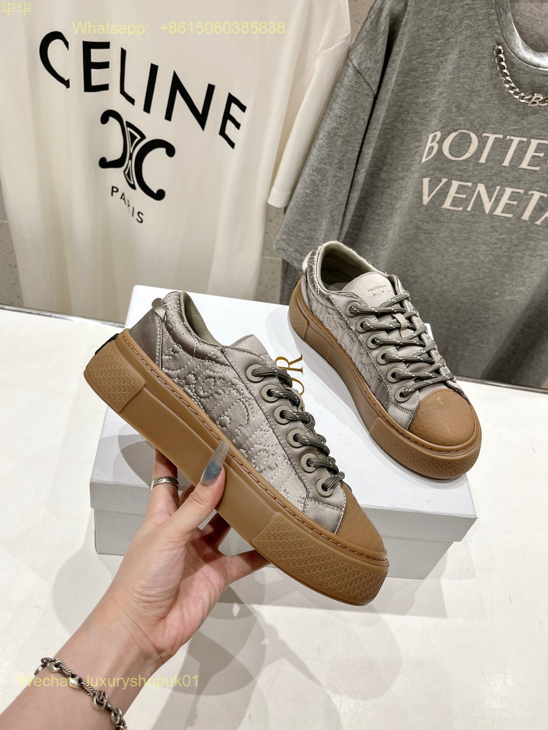 Dior Walk'n'Dior Platform Sneaker Women Shoes