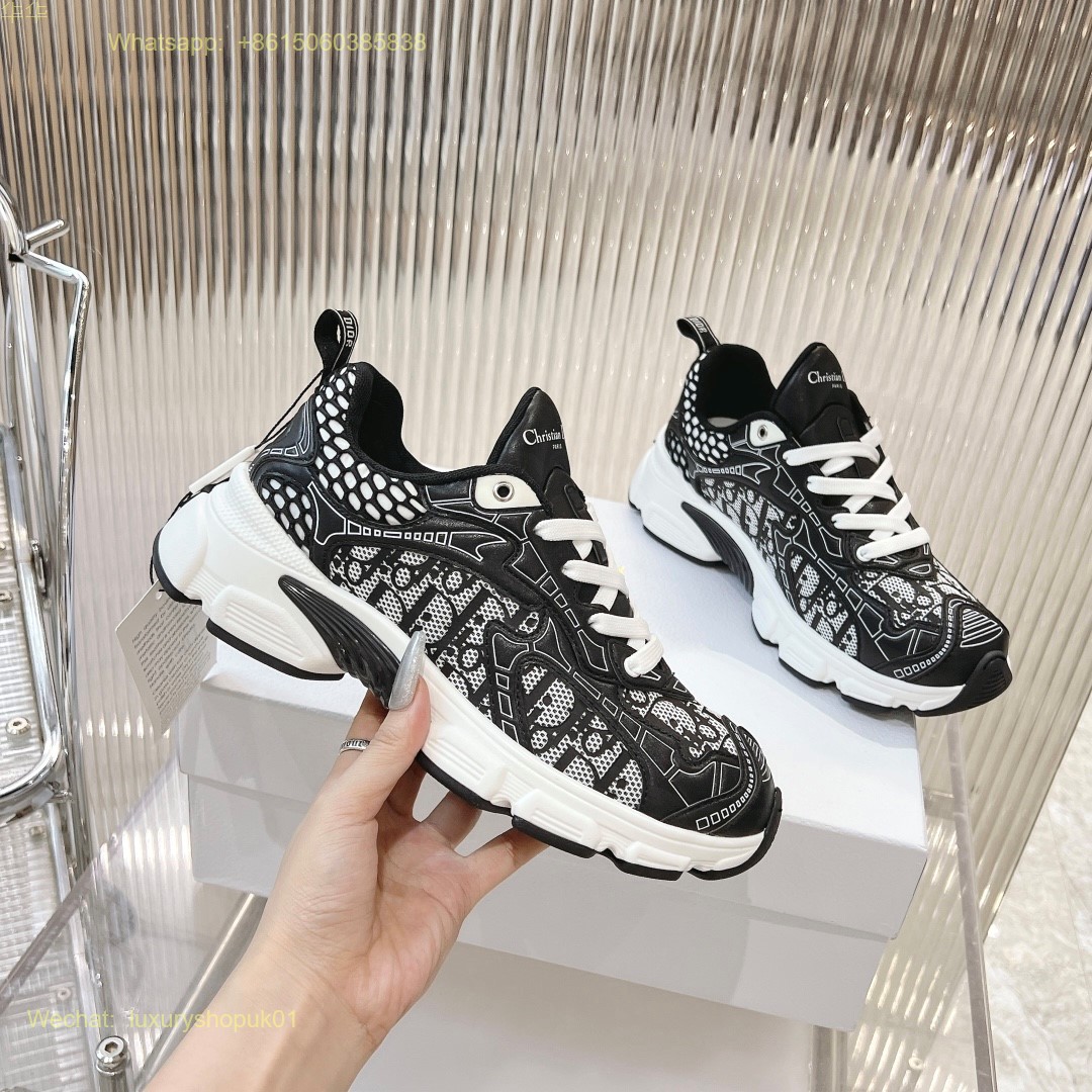 Dior Vibe Sneaker Oblique Technical Fabric Women Shoes