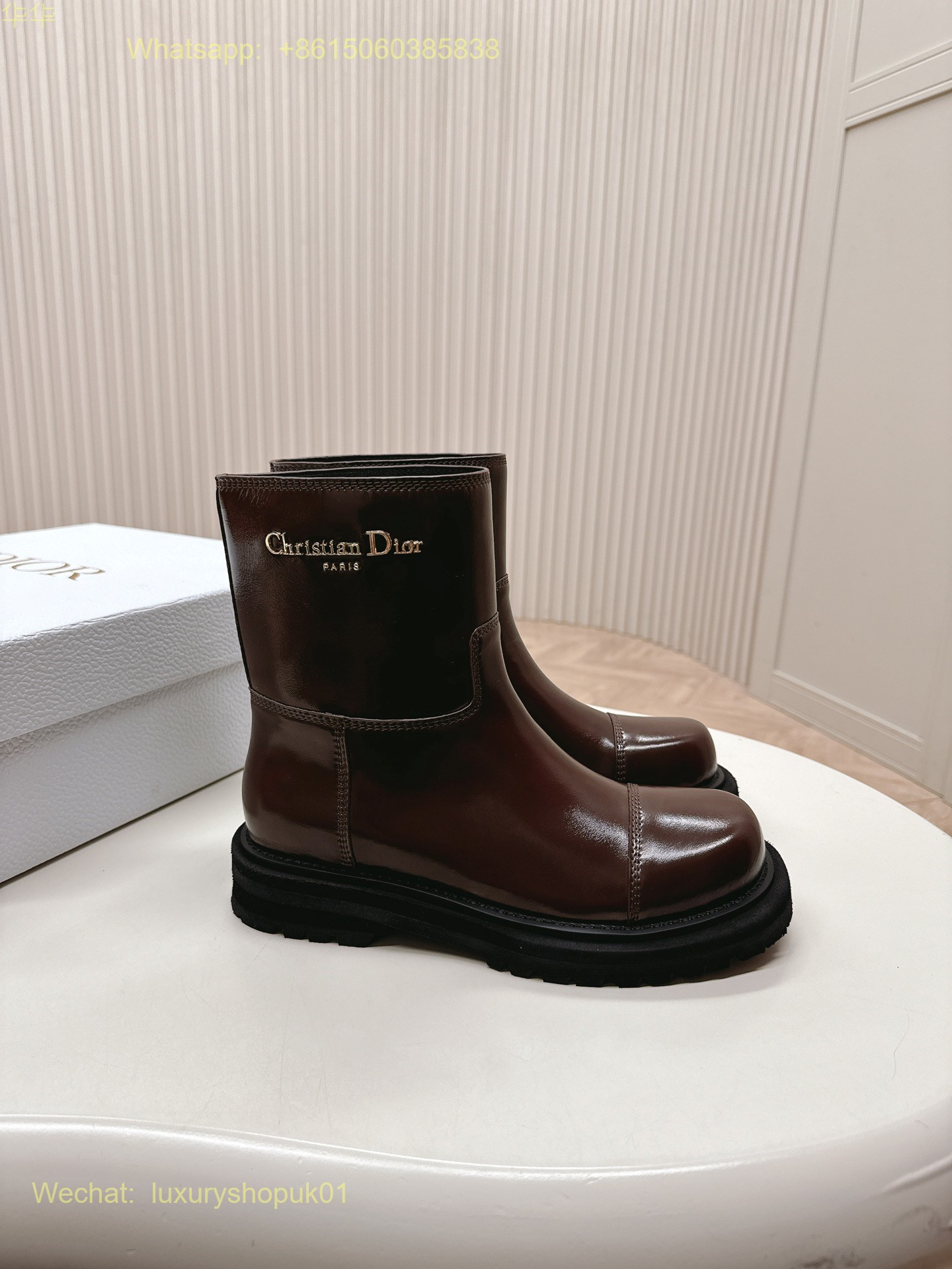 Christian Dior D-Town Ankle boot cistian Women Shoes