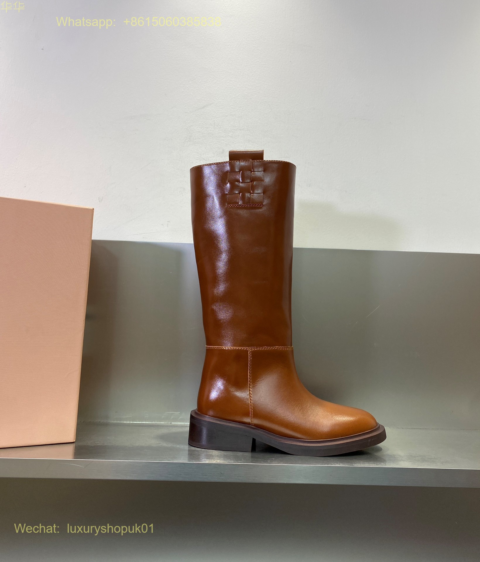 Hereu Anella Interwoven-Detailed Slip-On Boots Women Shoes