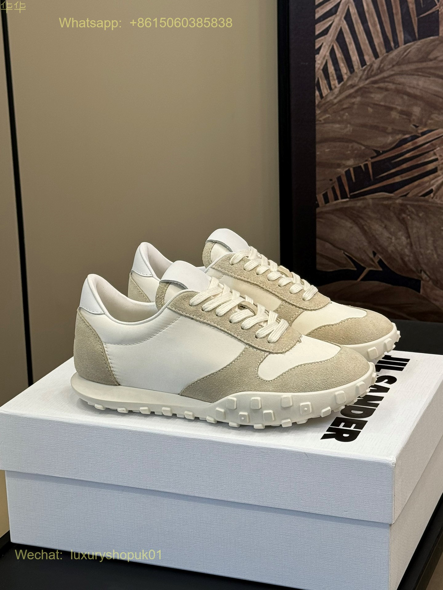 Jil Sander Shiny Nylon Suede Sneakers Women Shoes