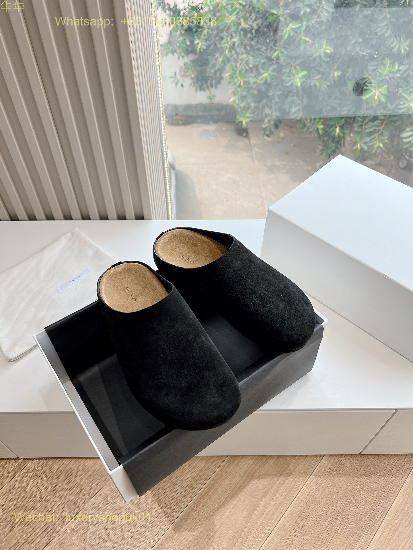 The Row Hugo mules Flat slip on Slippers Women Shoes