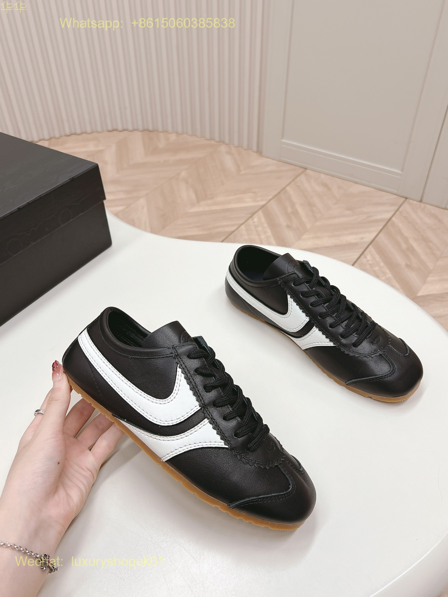 DRIES VAN NOTEN Leather sneakers Women Mens Shoes