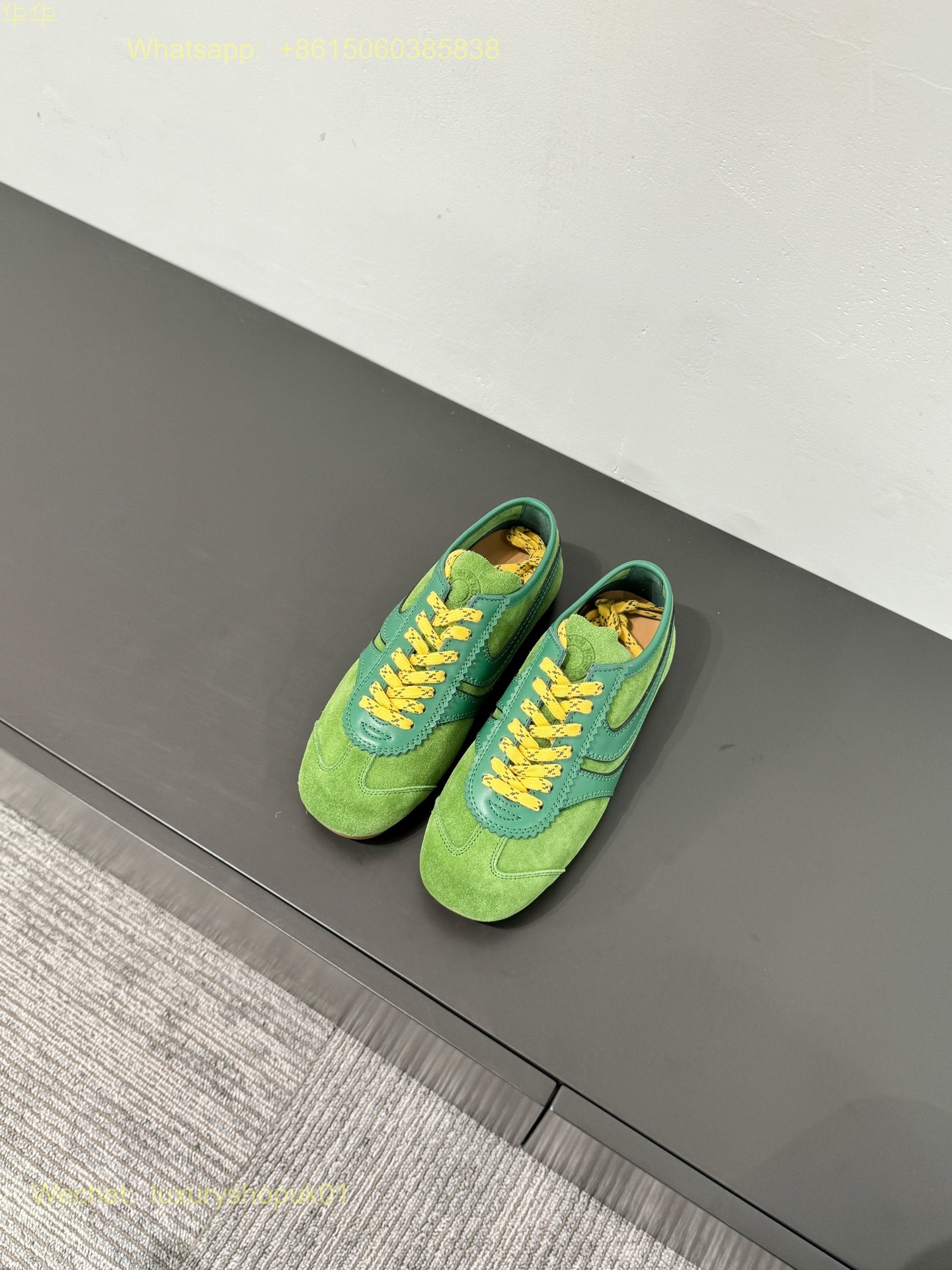 Dries Van Noten suede leather sneaker Women Shoes