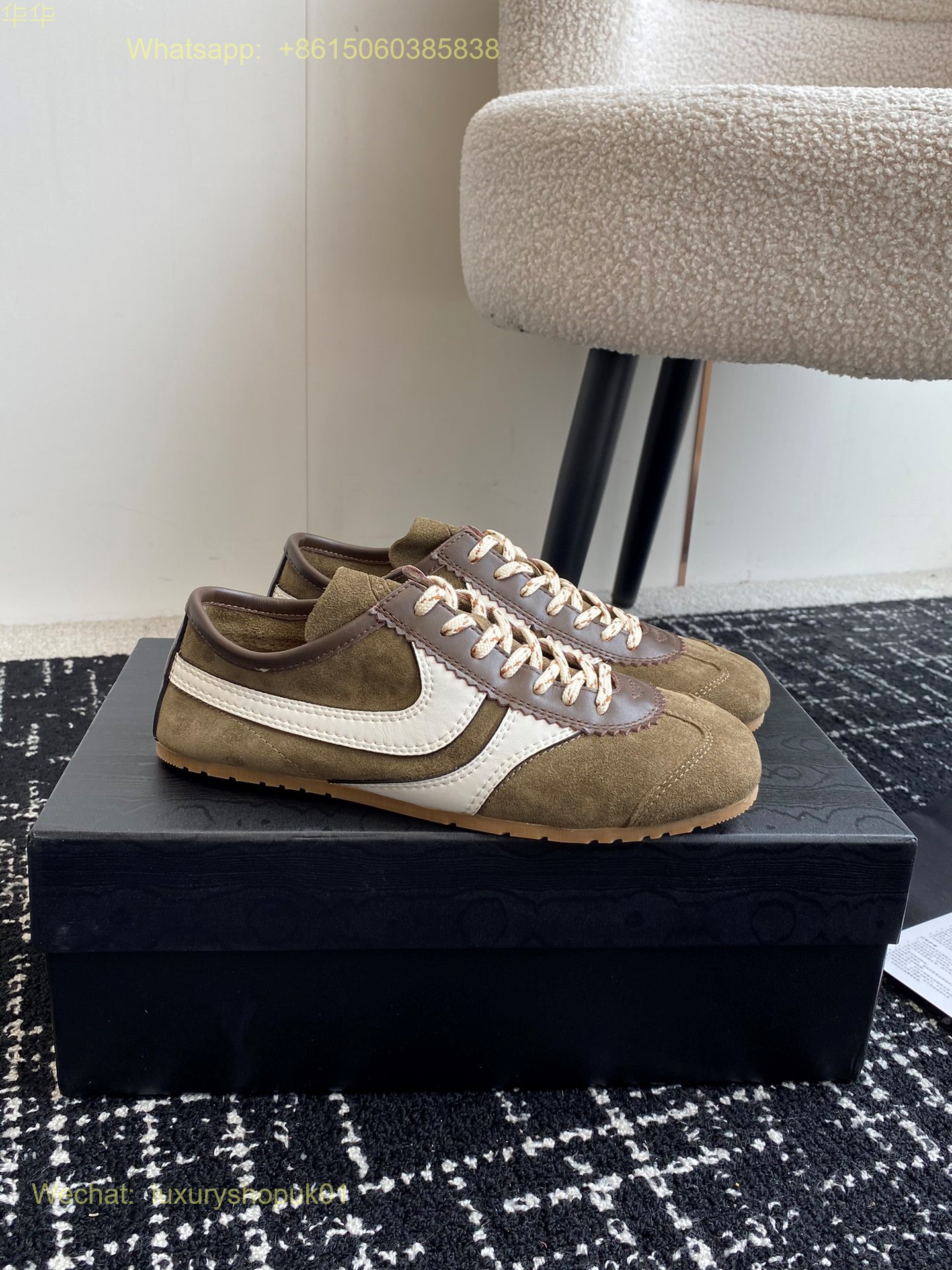 DRIES VAN NOTEN suede Leather sneakers Women Mens Shoes