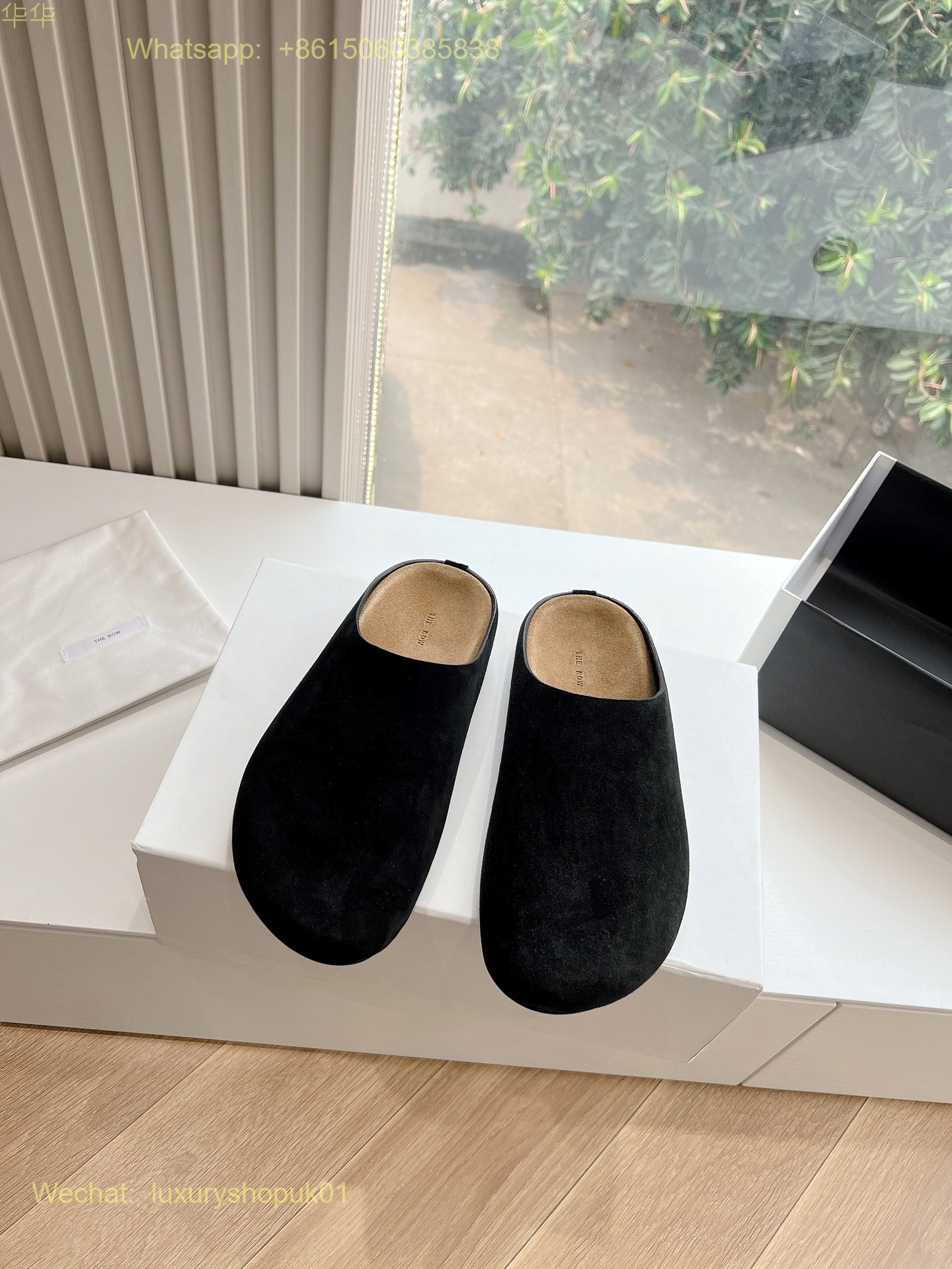 The Row Hugo mules Flat slip on Slippers Women Shoes