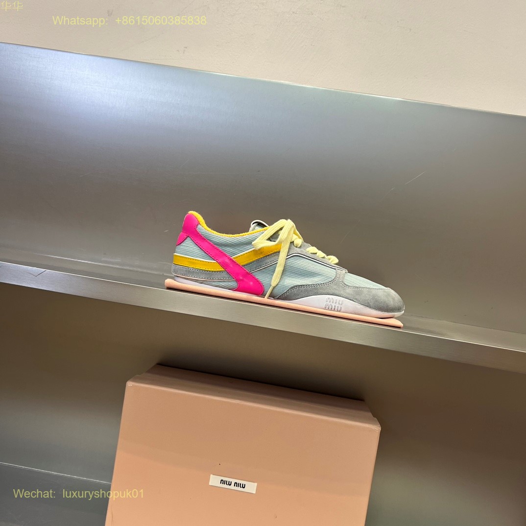 Miu Miu Sneakers Women Mens Shoes