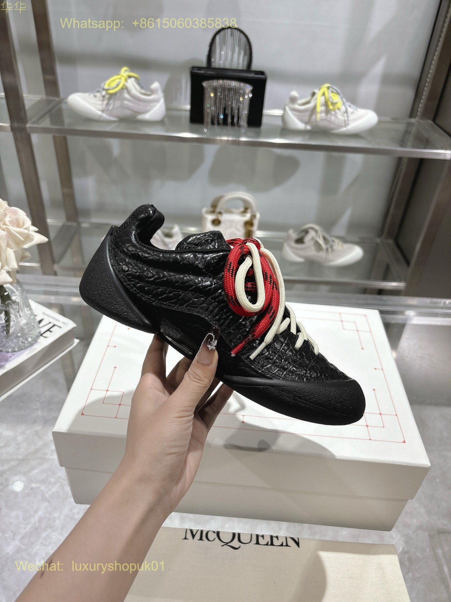 Alexander McQueen Flexion Sneaker Mens Women Shoes