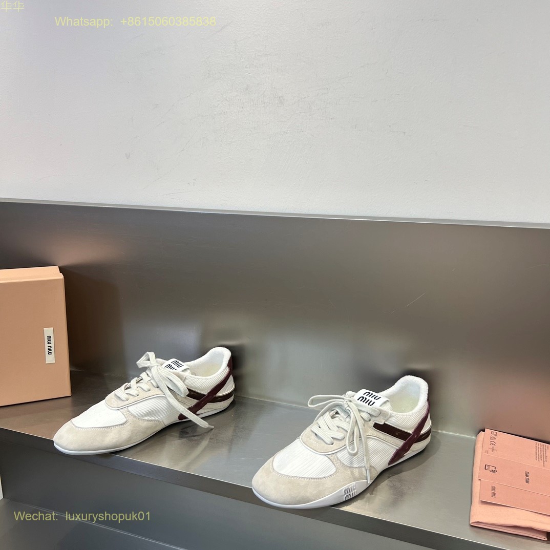 Miu Miu Sneakers Women Mens Shoes