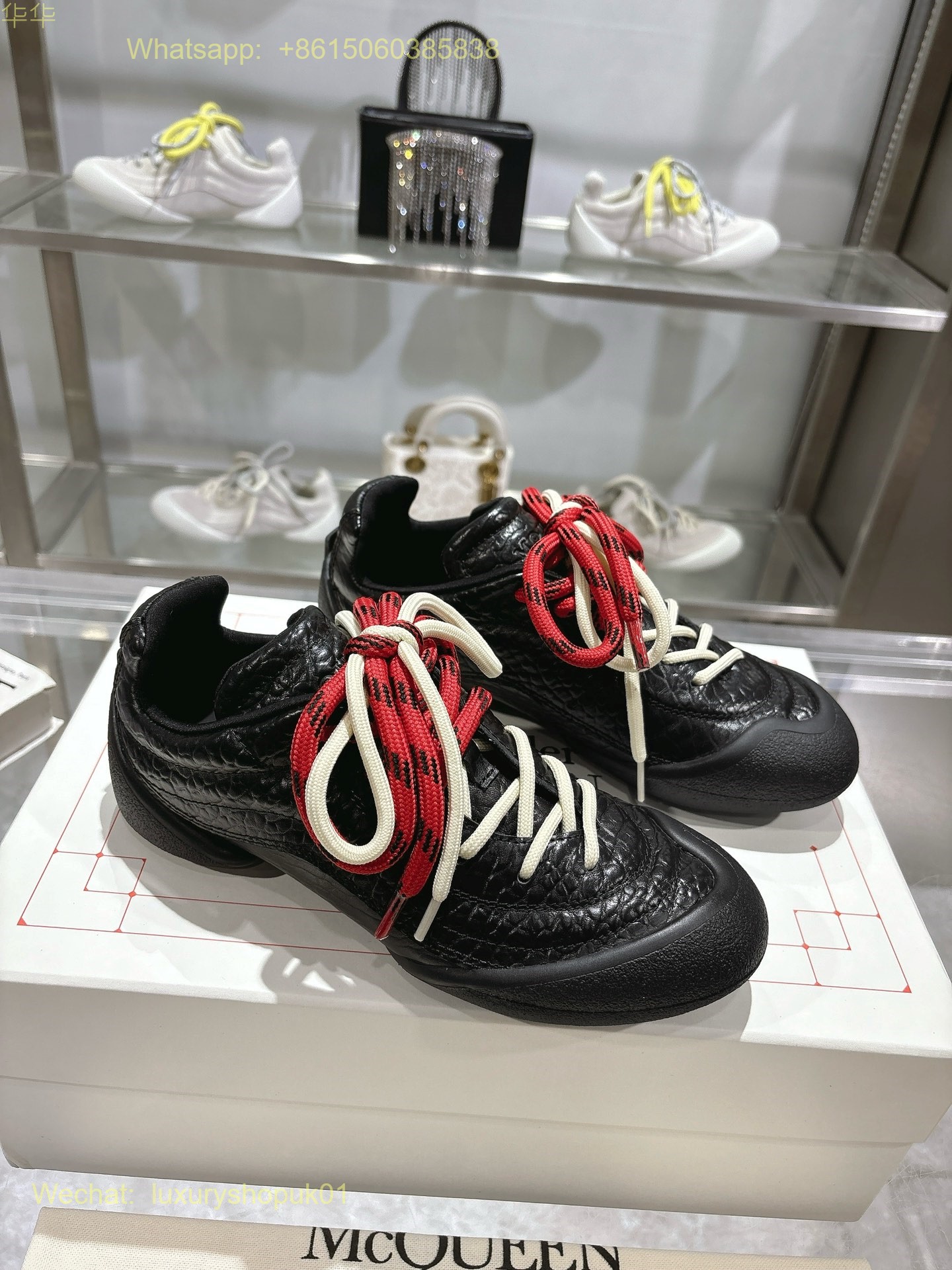 Alexander McQueen Flexion Sneaker Mens Women Shoes