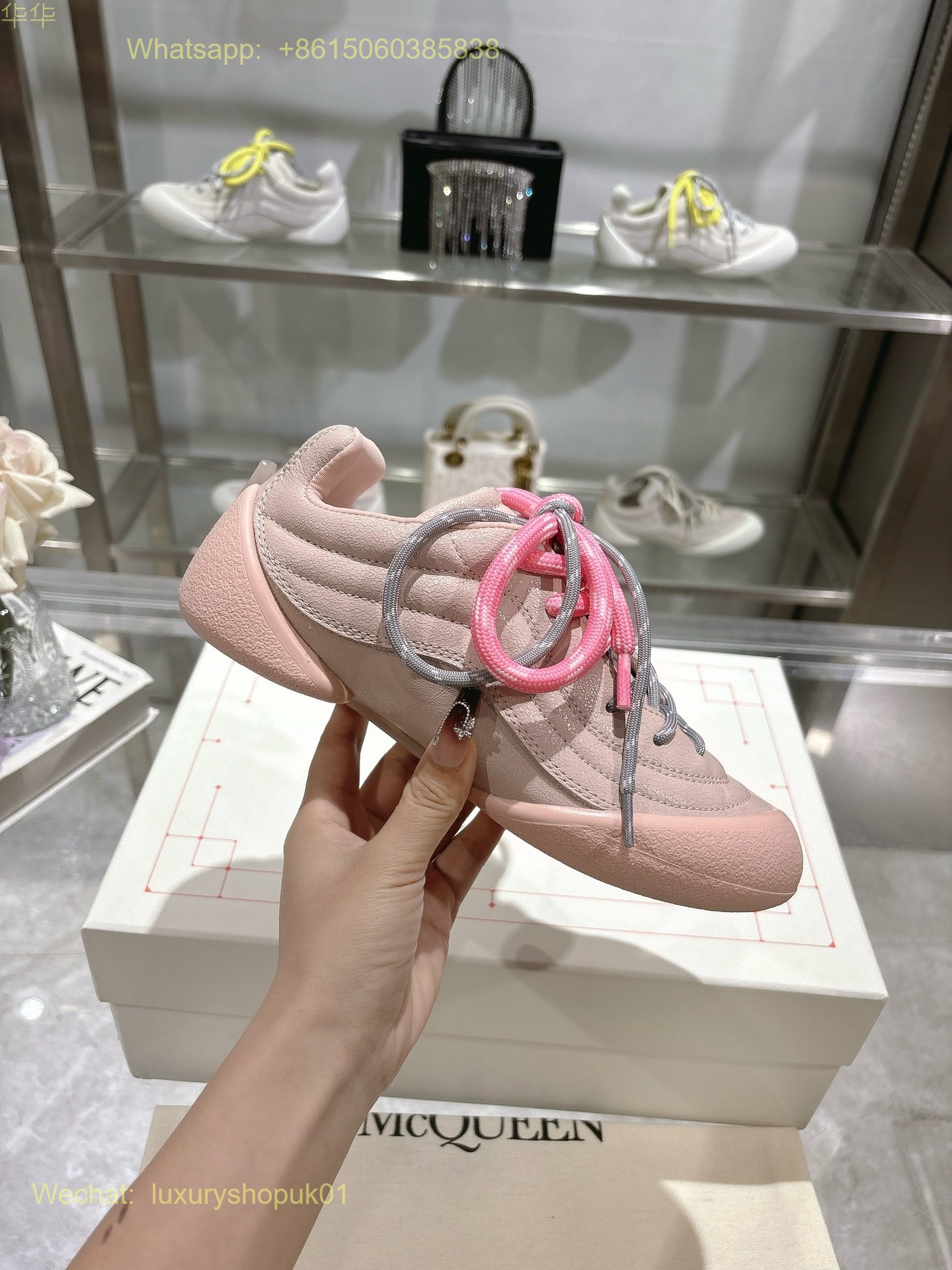 Alexander McQueen Flexion Sneaker Mens Women Shoes