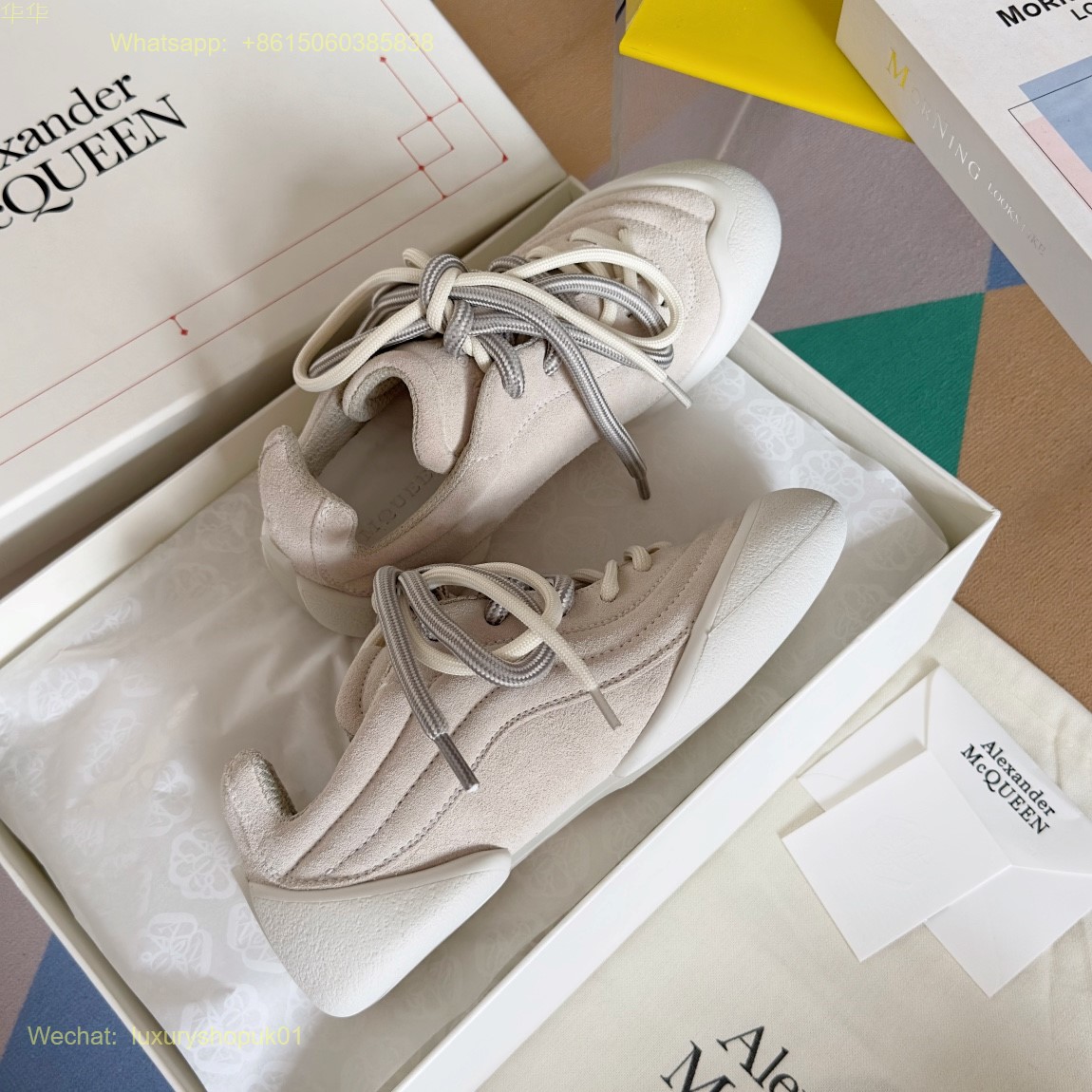 Alexander McQueen Flexion Sneaker Mens Women Shoes